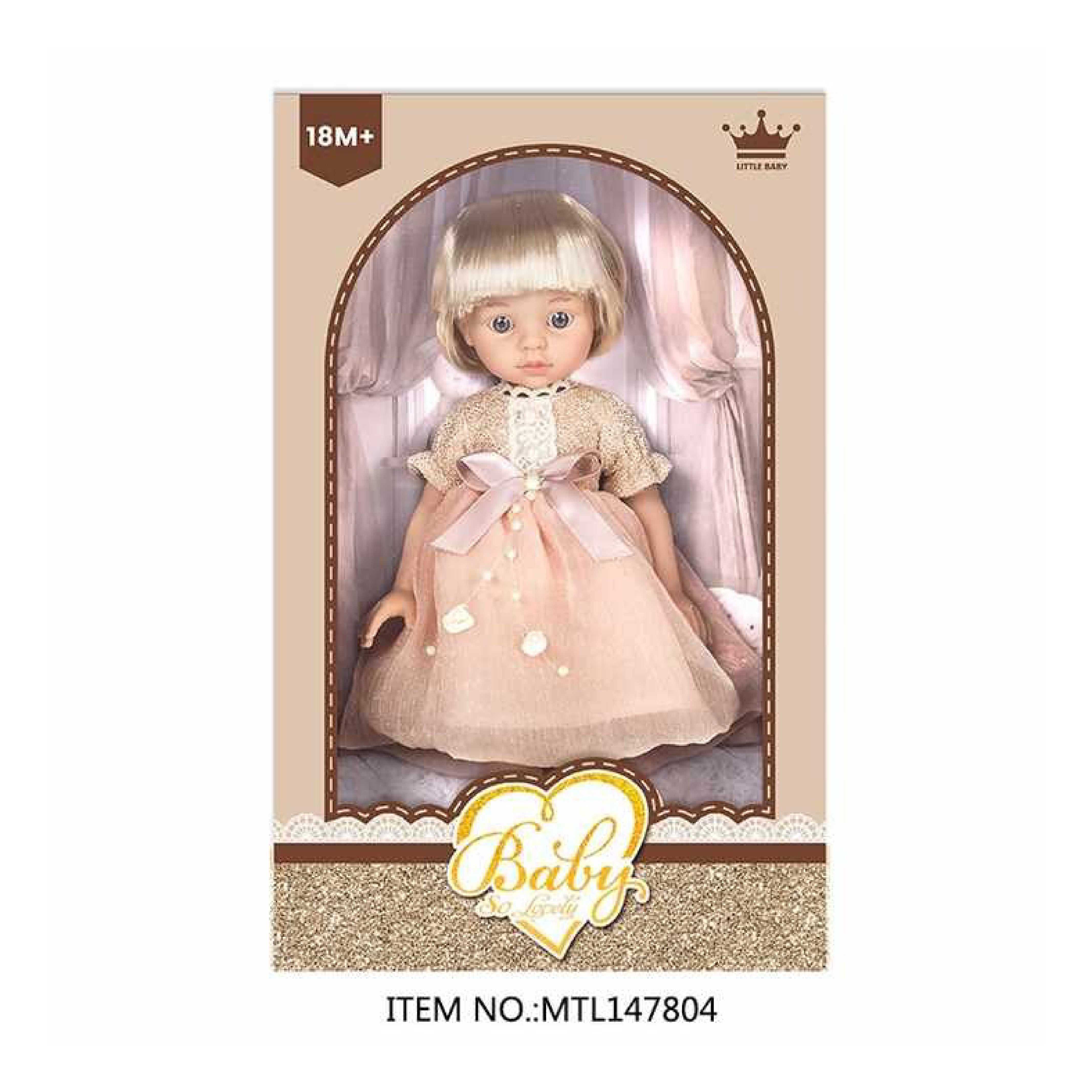 Flexible Reborn Baby Doll 217 A – Lifelike Silicone Baby Doll with Hand-Painted Details