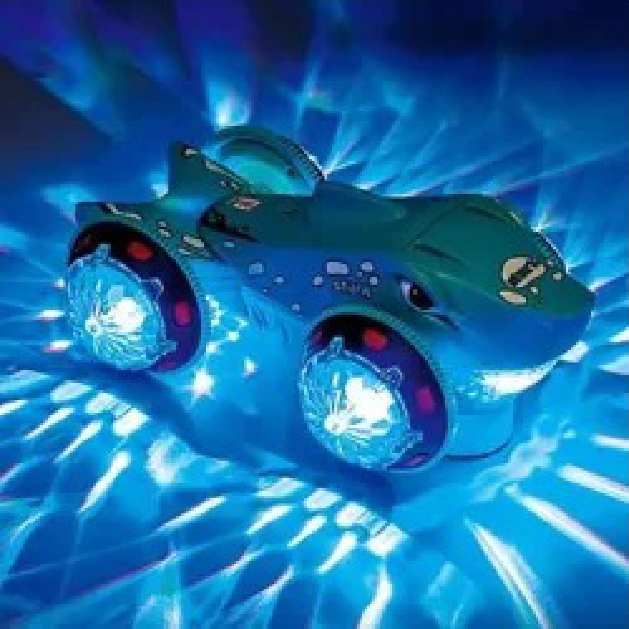 Stunt Shark Electric Toy Car with Lights and Music for Kids