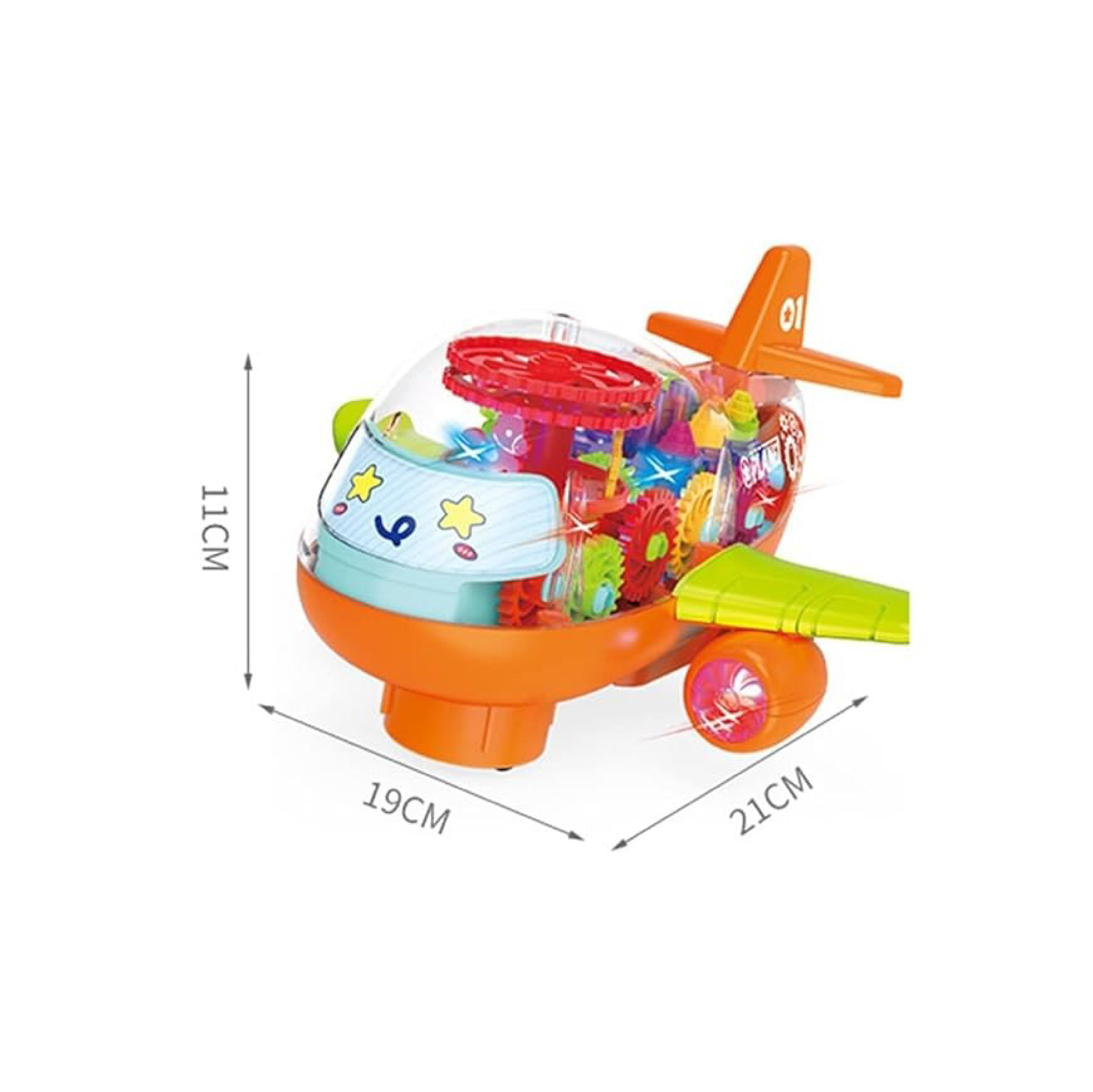 Gear Airplane - Lightweight Electric Toy Planes for Kids