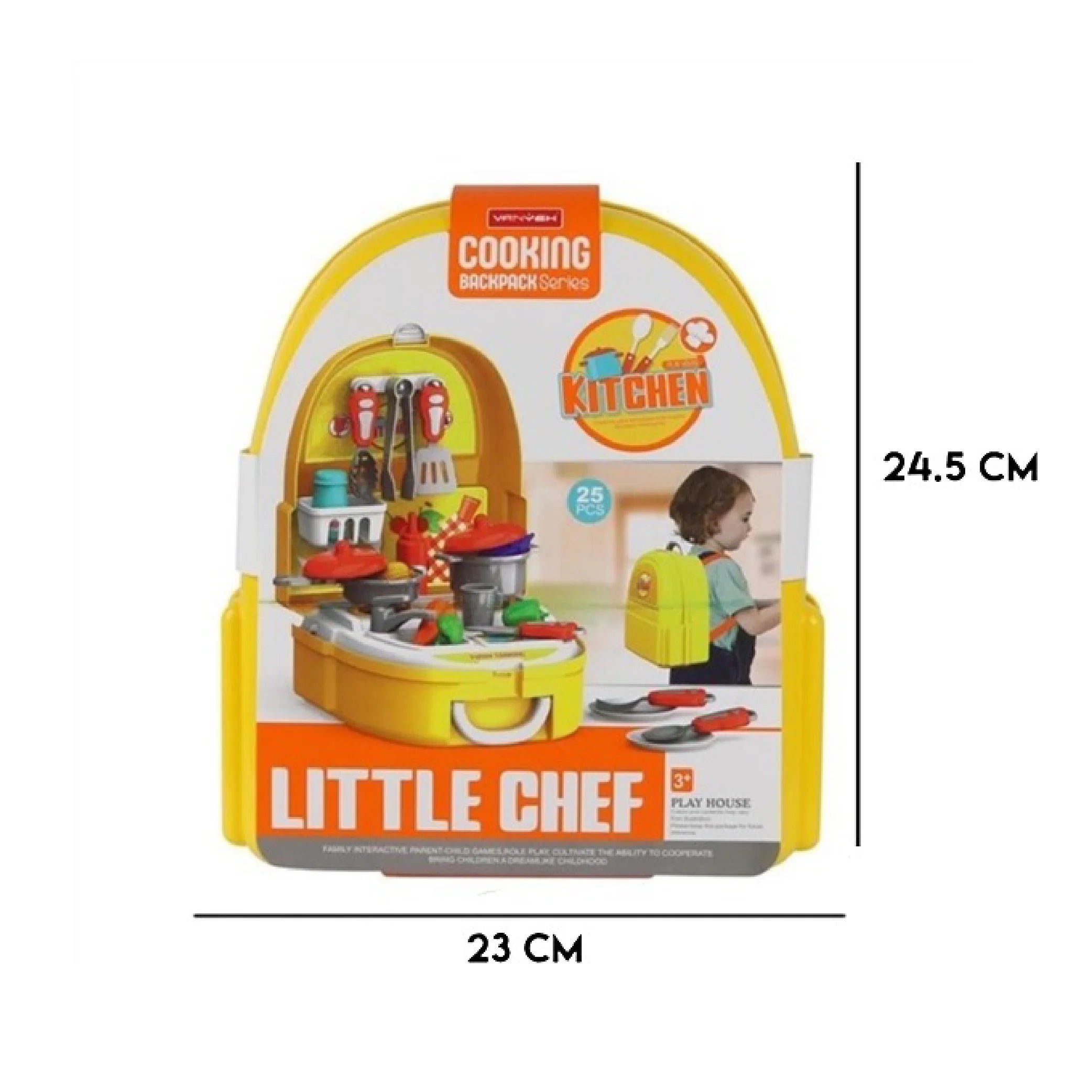 Little Chef Cooking Backpack for Kids