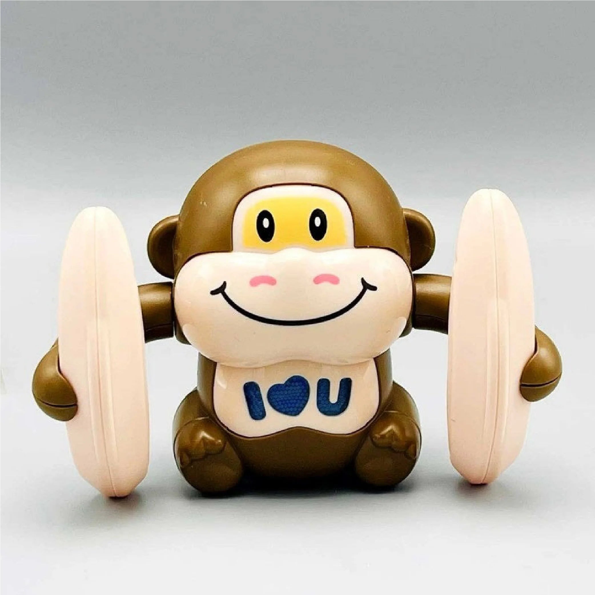 MONKEY  BANANA Interactive Voice-Controlled Rolling Toy – Fun for Kids!