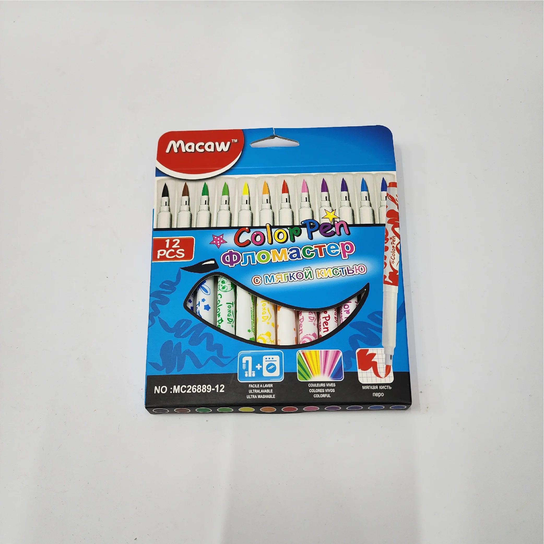 Macow Colour Pen 12-Piece Set