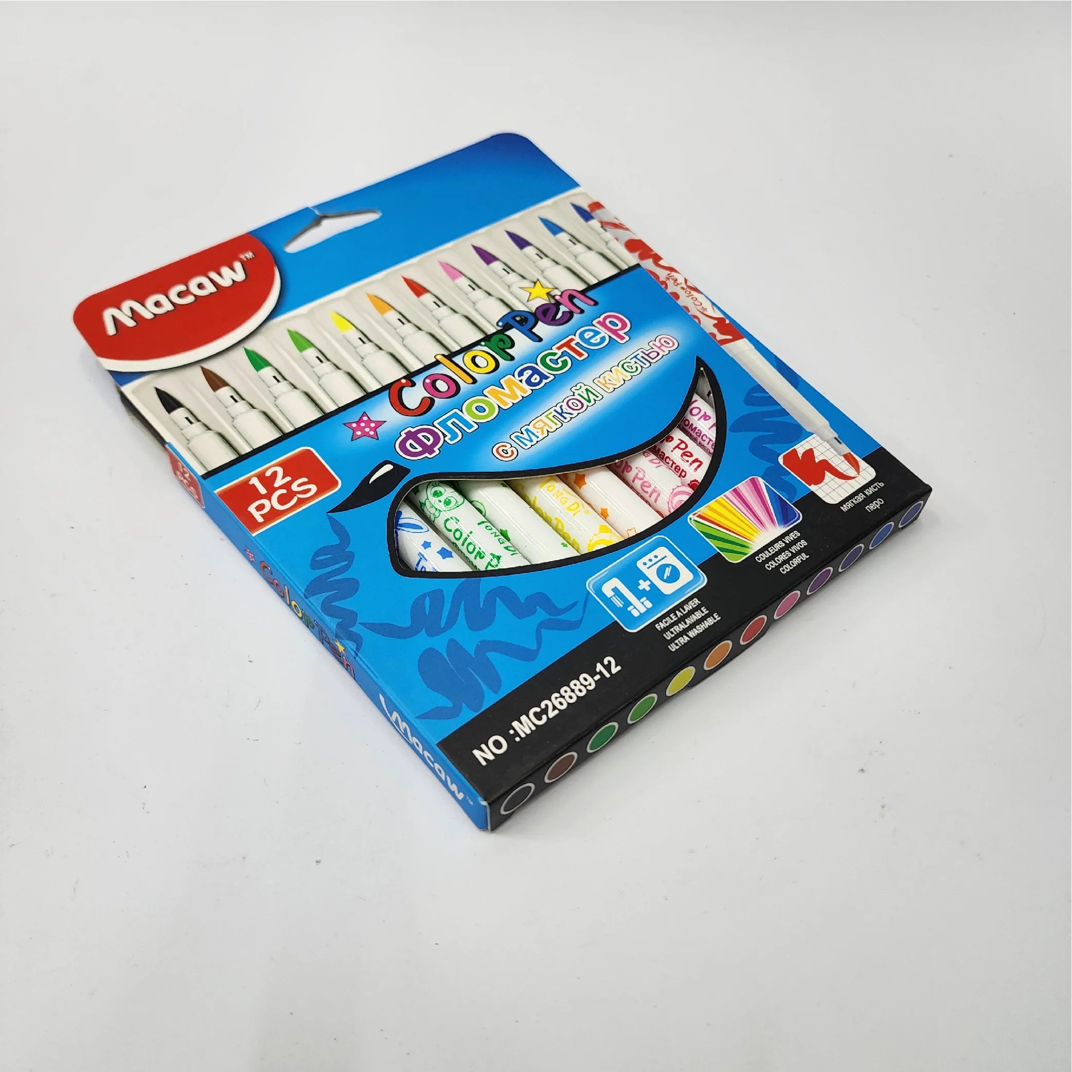 Macow Colour Pen 12-Piece Set