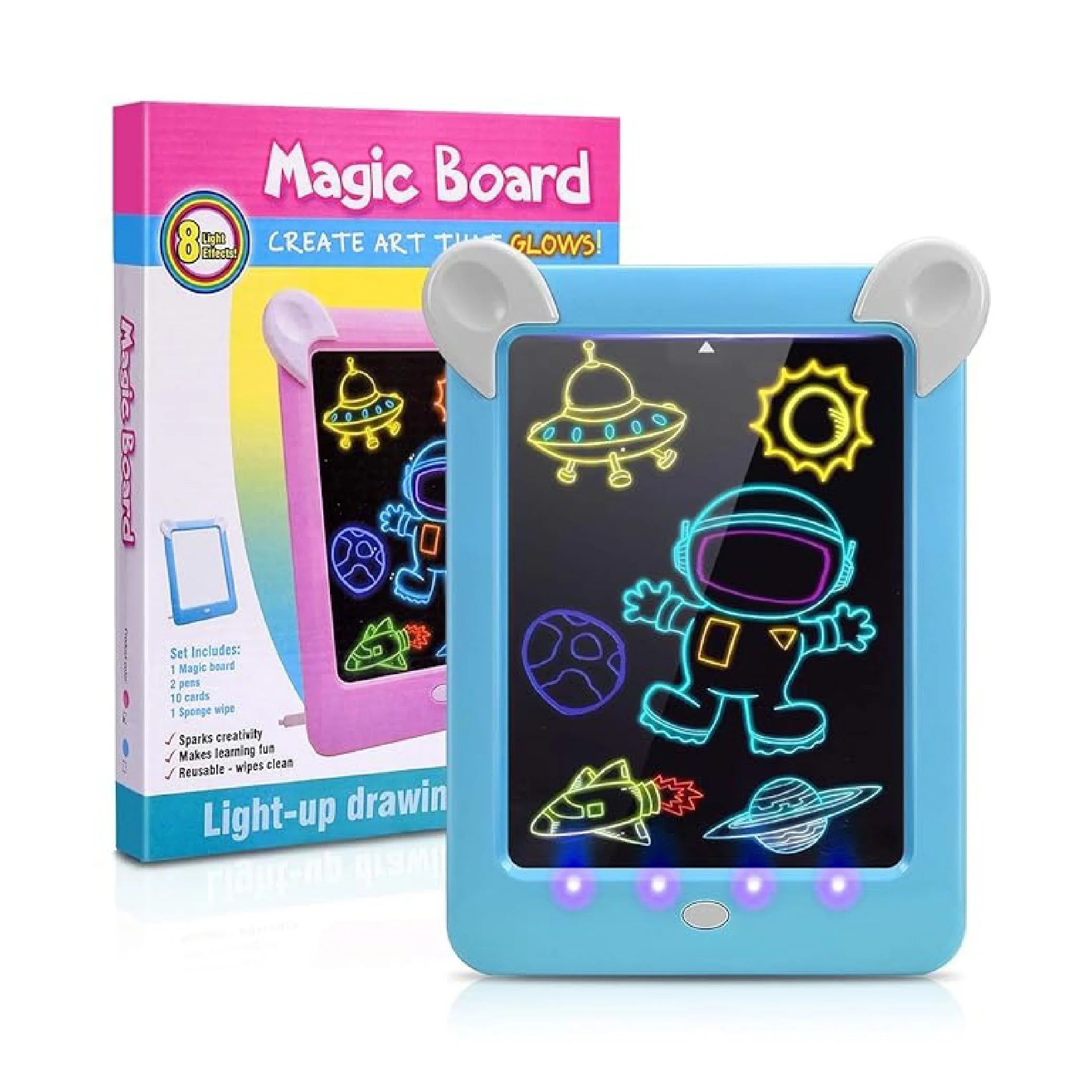 Magic Fluorescent Writing Board - Creative Drawing Tablet for Kids