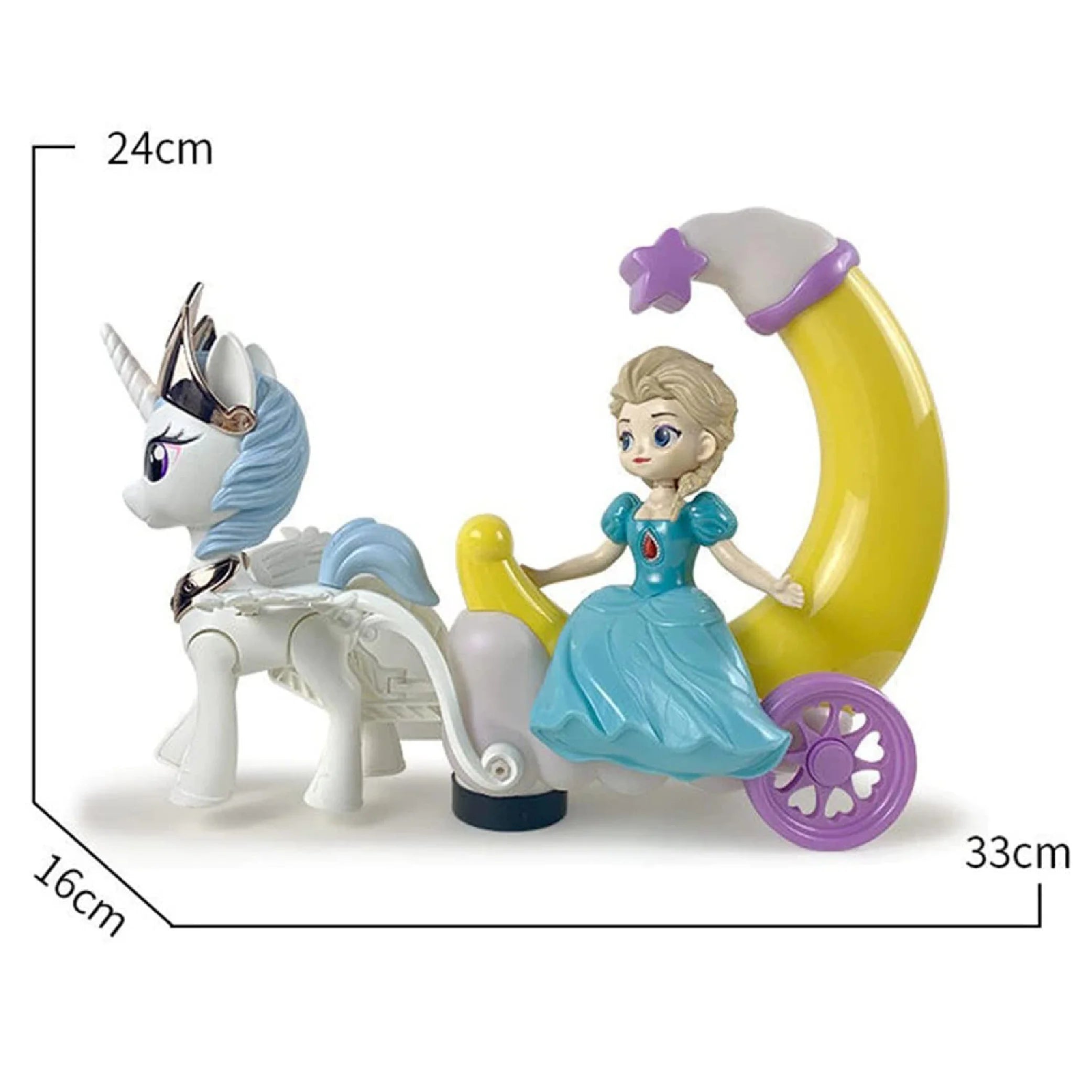 Princess Royal Moon Carriage Toy – Magical Playset for Toddlers!