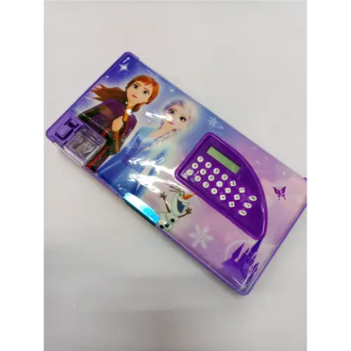 Magnetic Frezon Pencil Box with Calculator