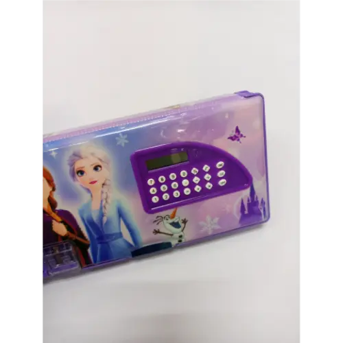 Magnetic Frezon Pencil Box with Calculator