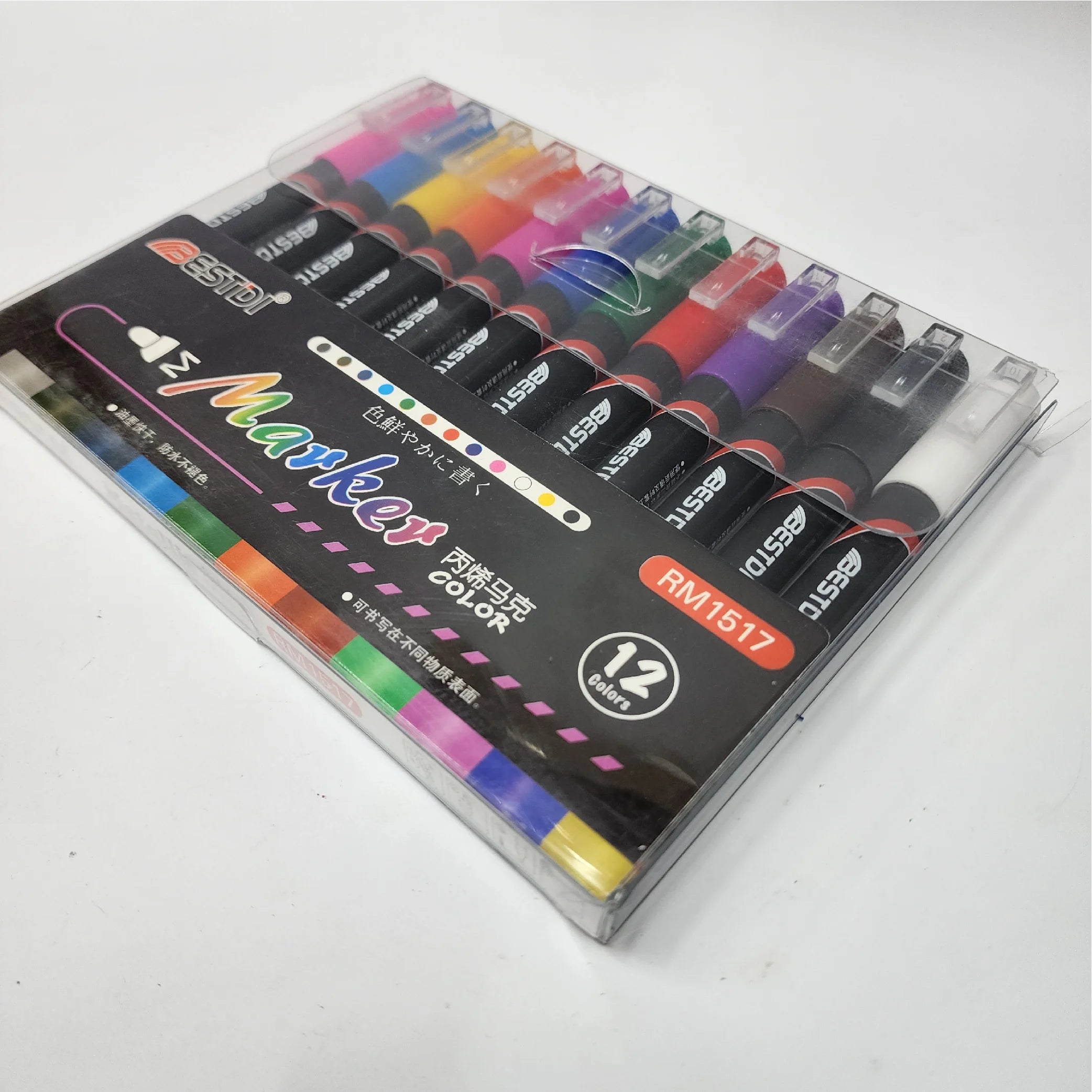 Marker Colour 12-Piece Set