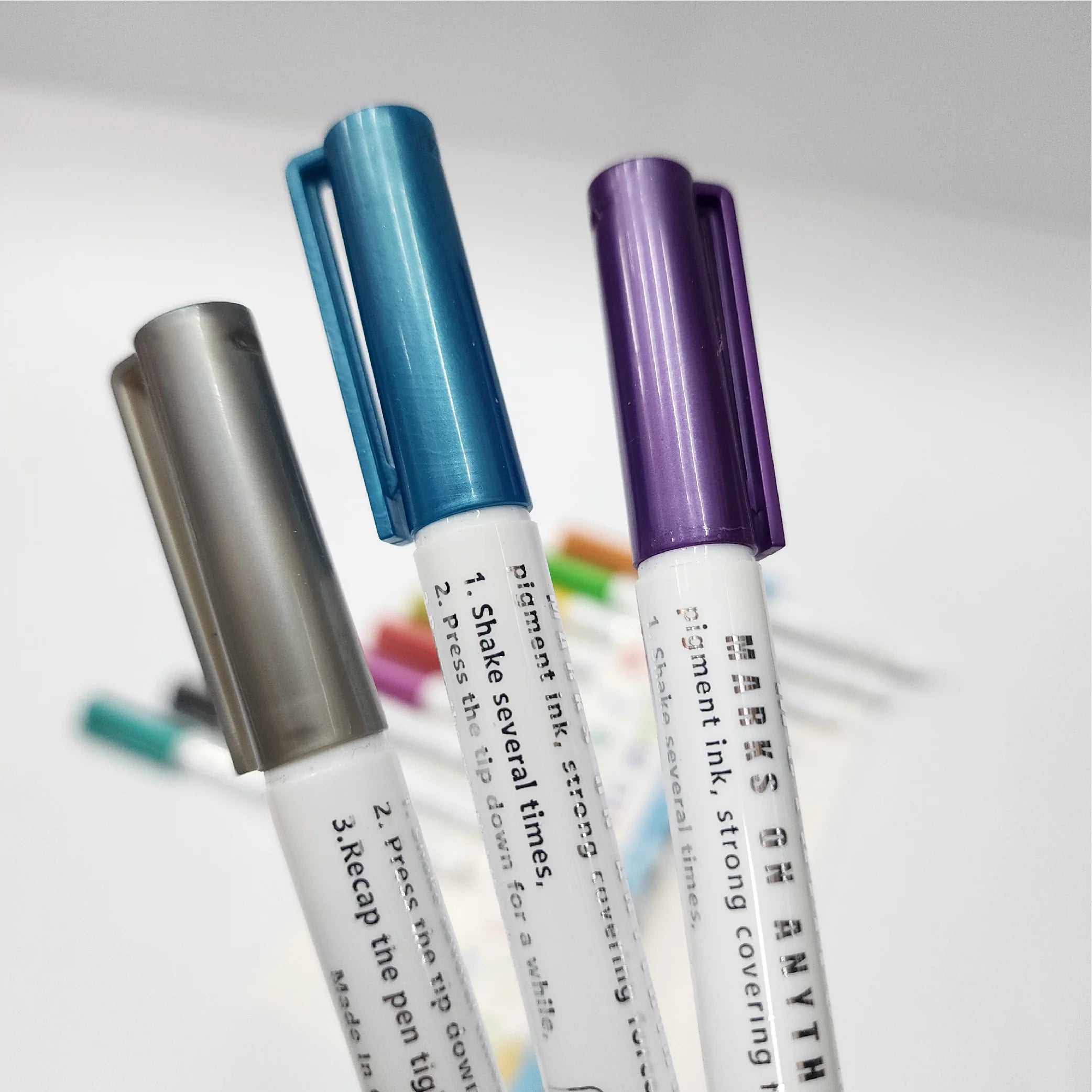 Metallic Marker Set