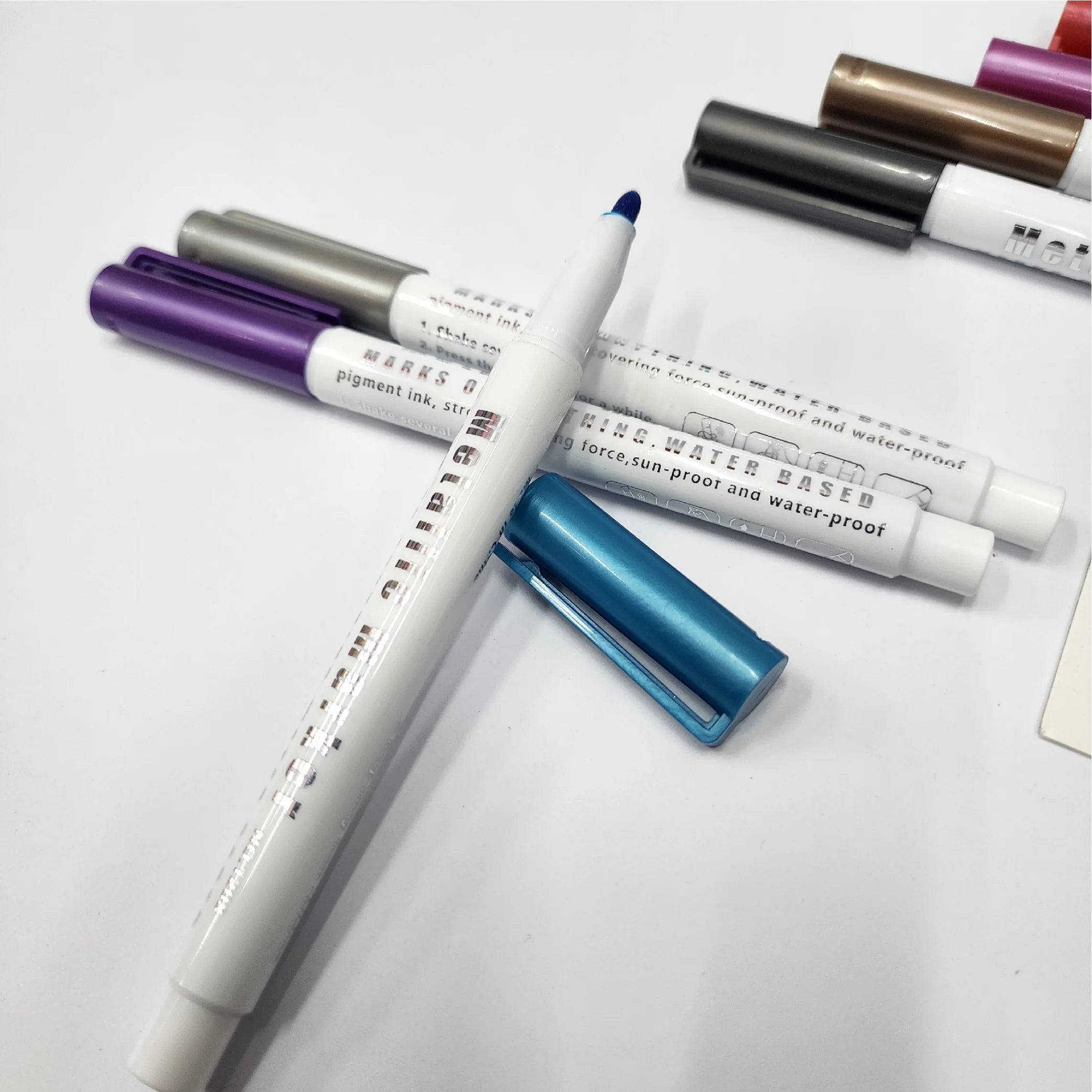 Metallic Marker Set
