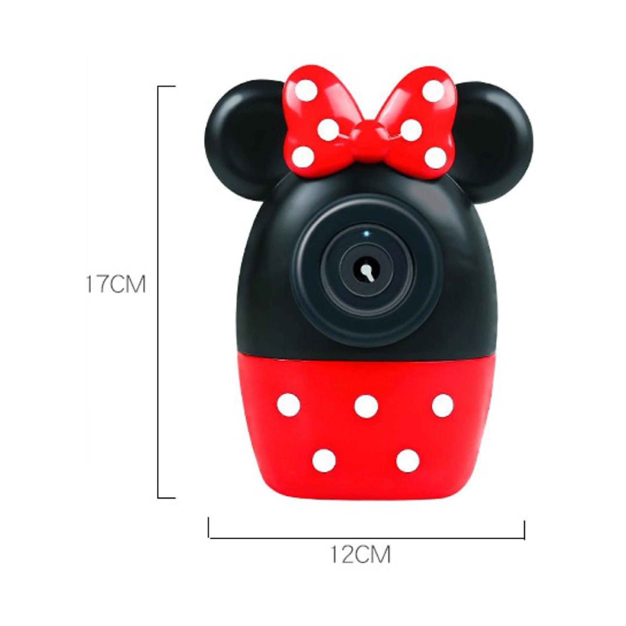 Disney Mickey Mouse Minnie Automatic Bubble Blowing Machine with Music & Lights