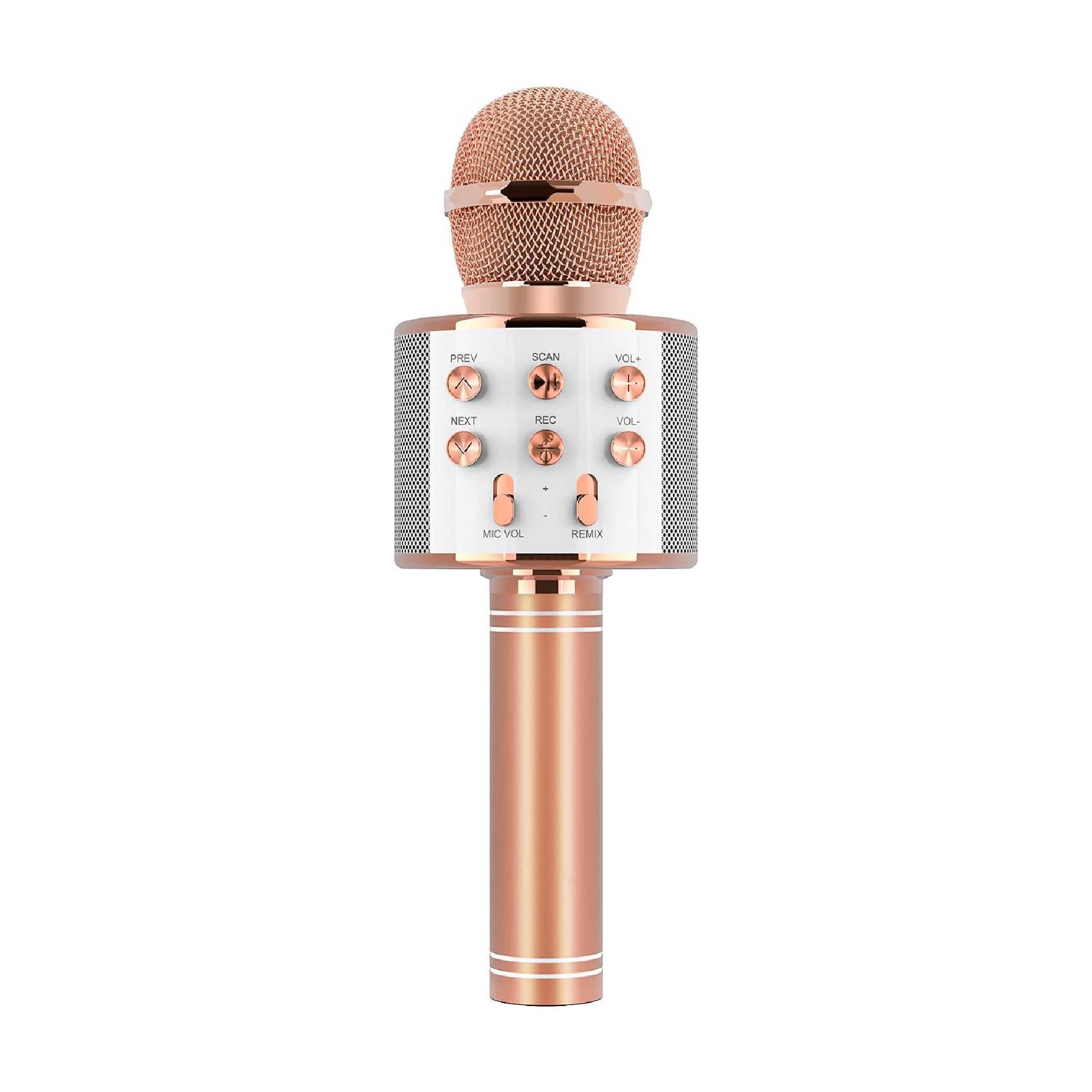 Wireless Karaoke Microphone with LED Lights