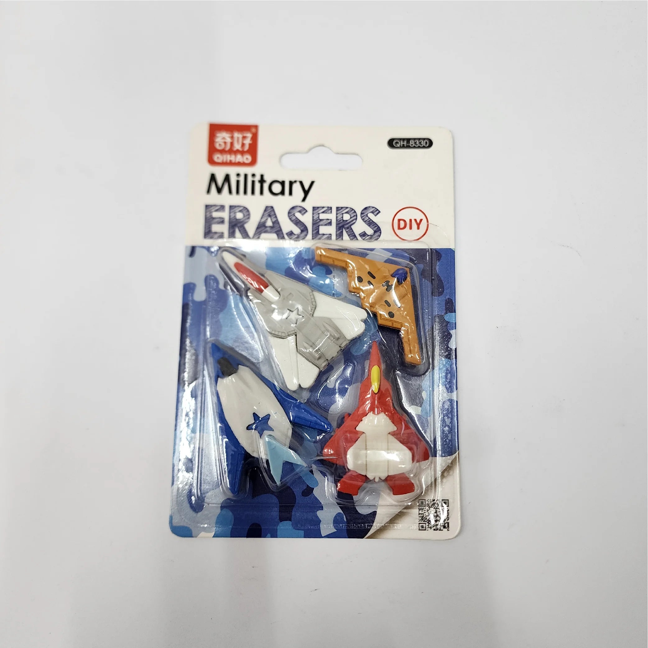 Military Eraser Set – Fun and Realistic Erasers in Military-Themed Designs