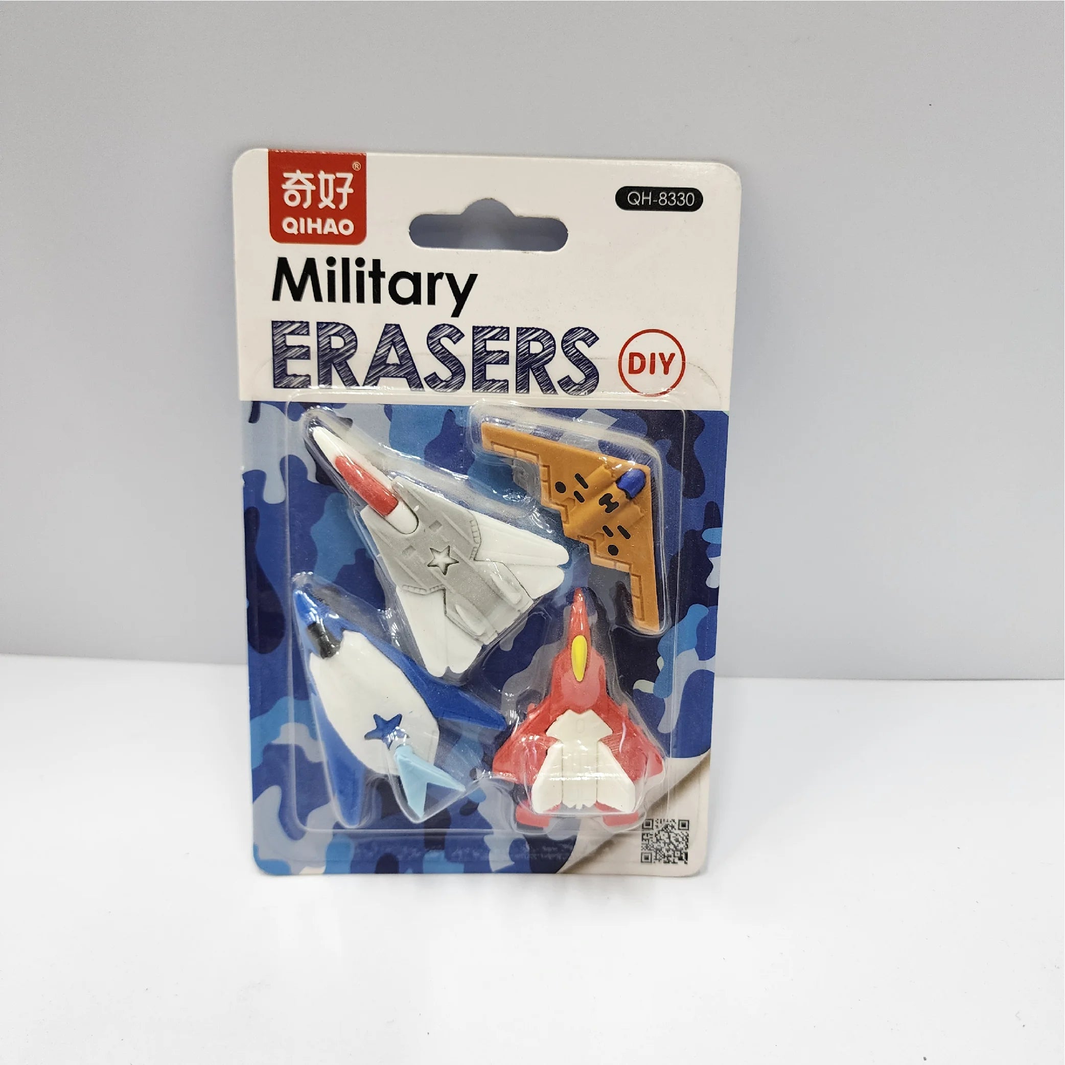 Military Eraser Set – Fun and Realistic Erasers in Military-Themed Designs