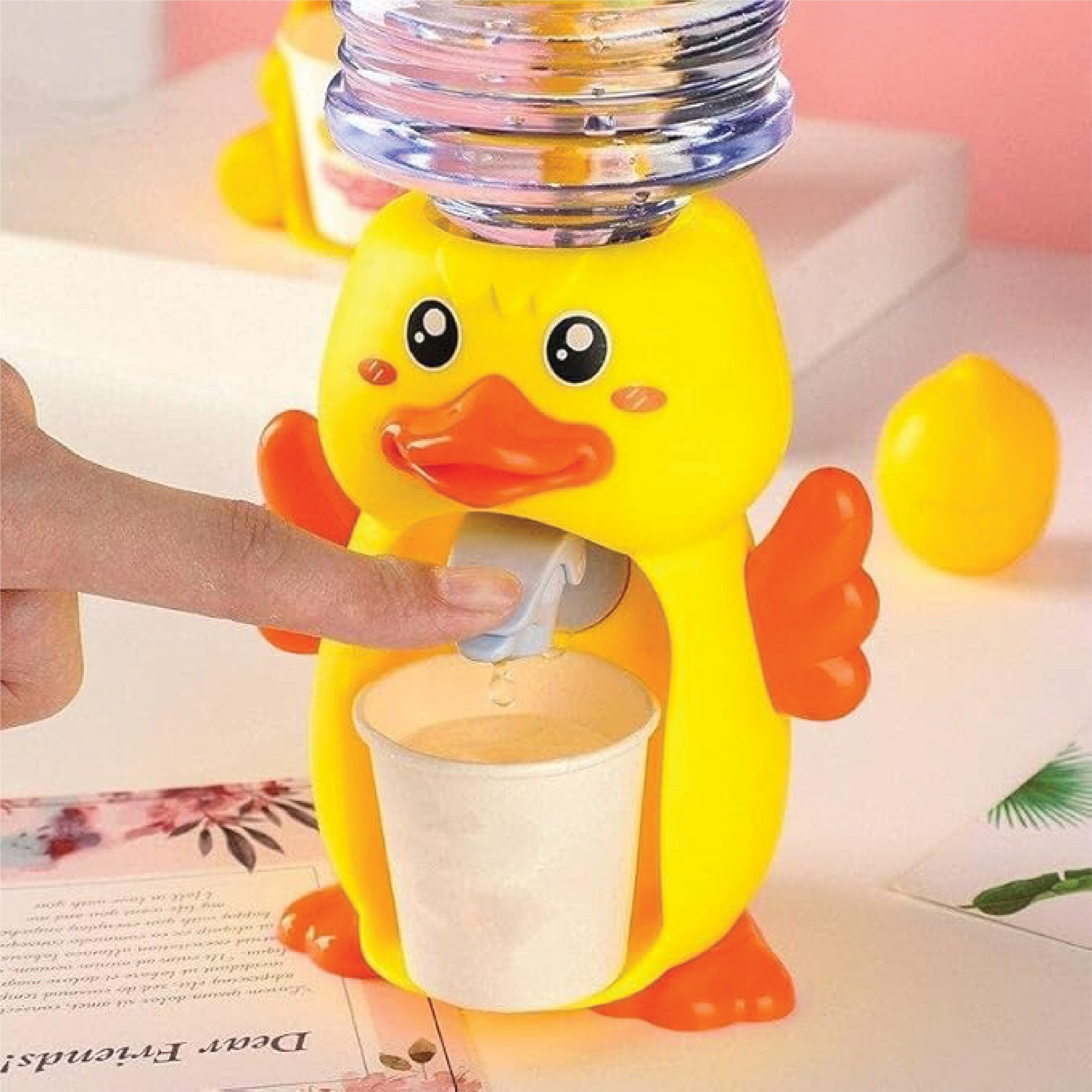 Mini Duck Drink Water Dispenser Toy – Fun Kitchen Play Fountain