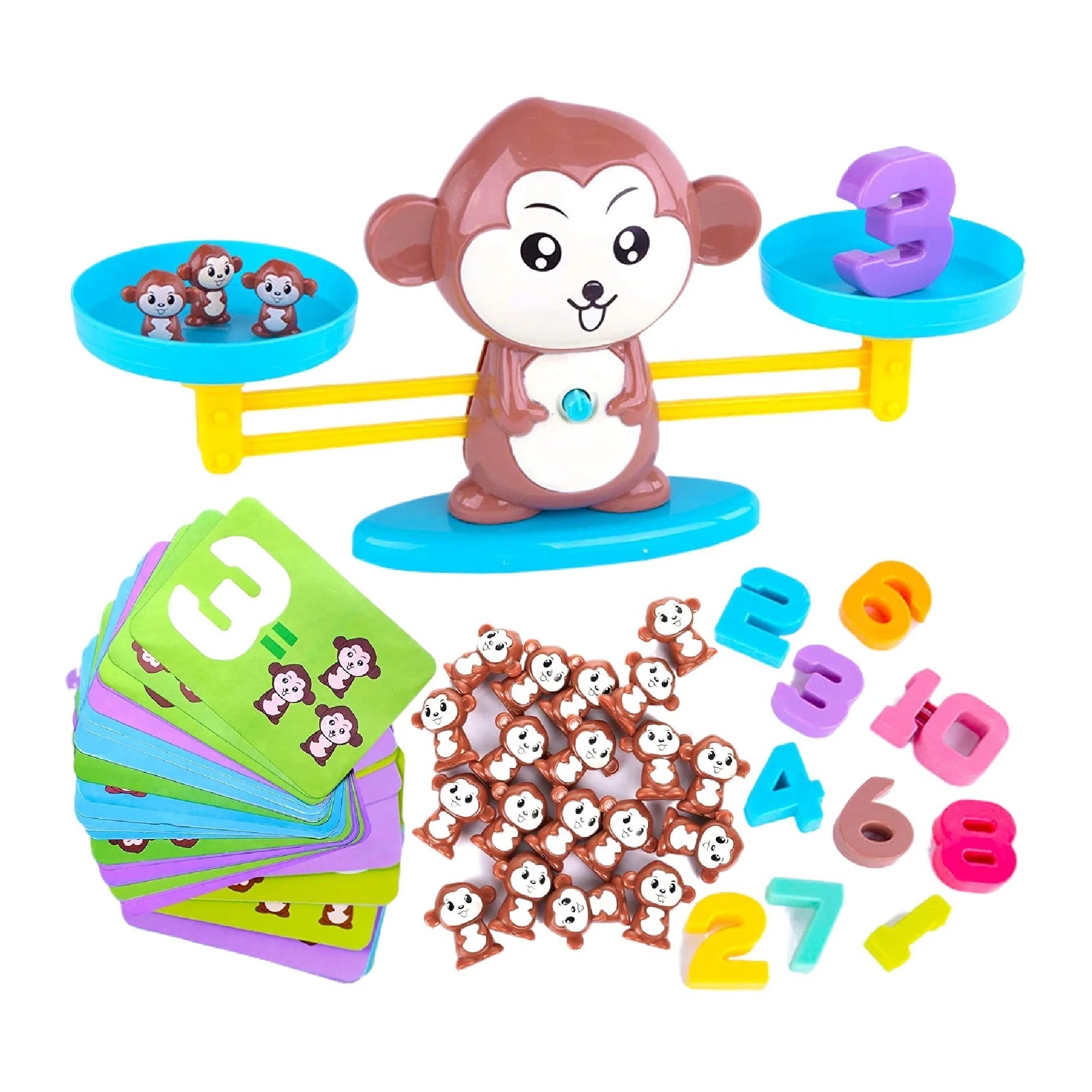 Monkey Balance Game – Educational Math Toy for Kids!