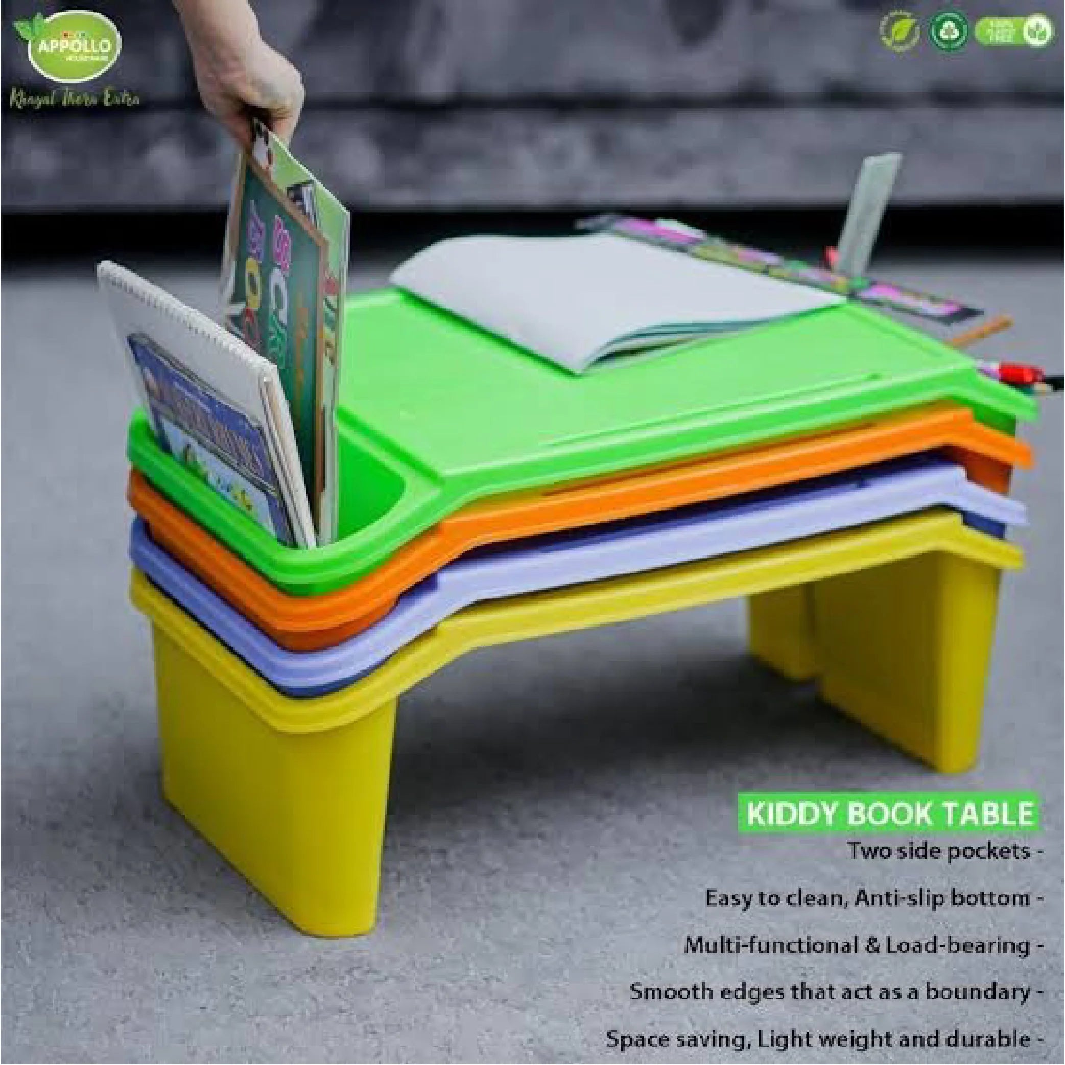 Multi-Functional Portable Study Desk - Lightweight and Durable