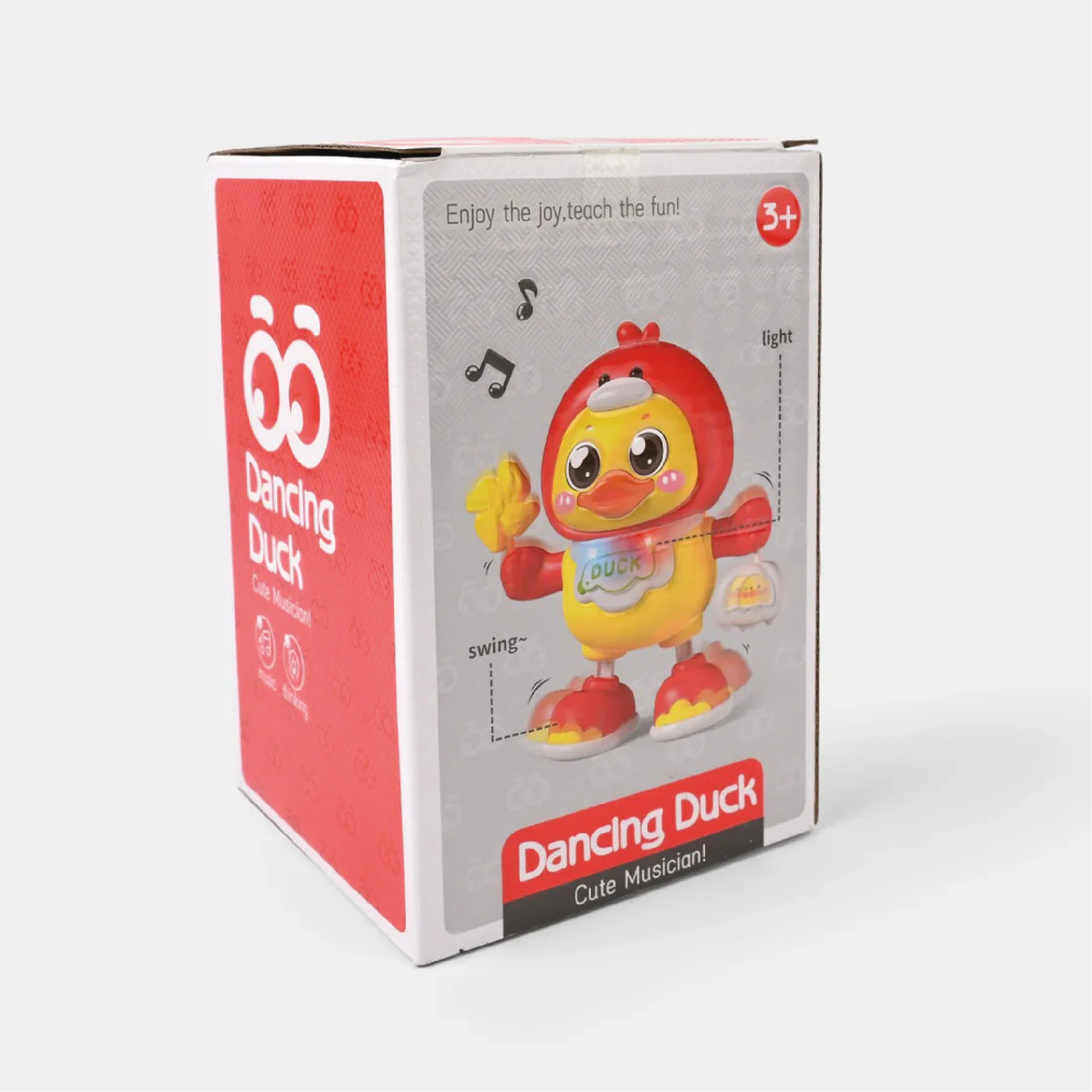 Musical Dancing Duck Toy with Lights for Toddlers