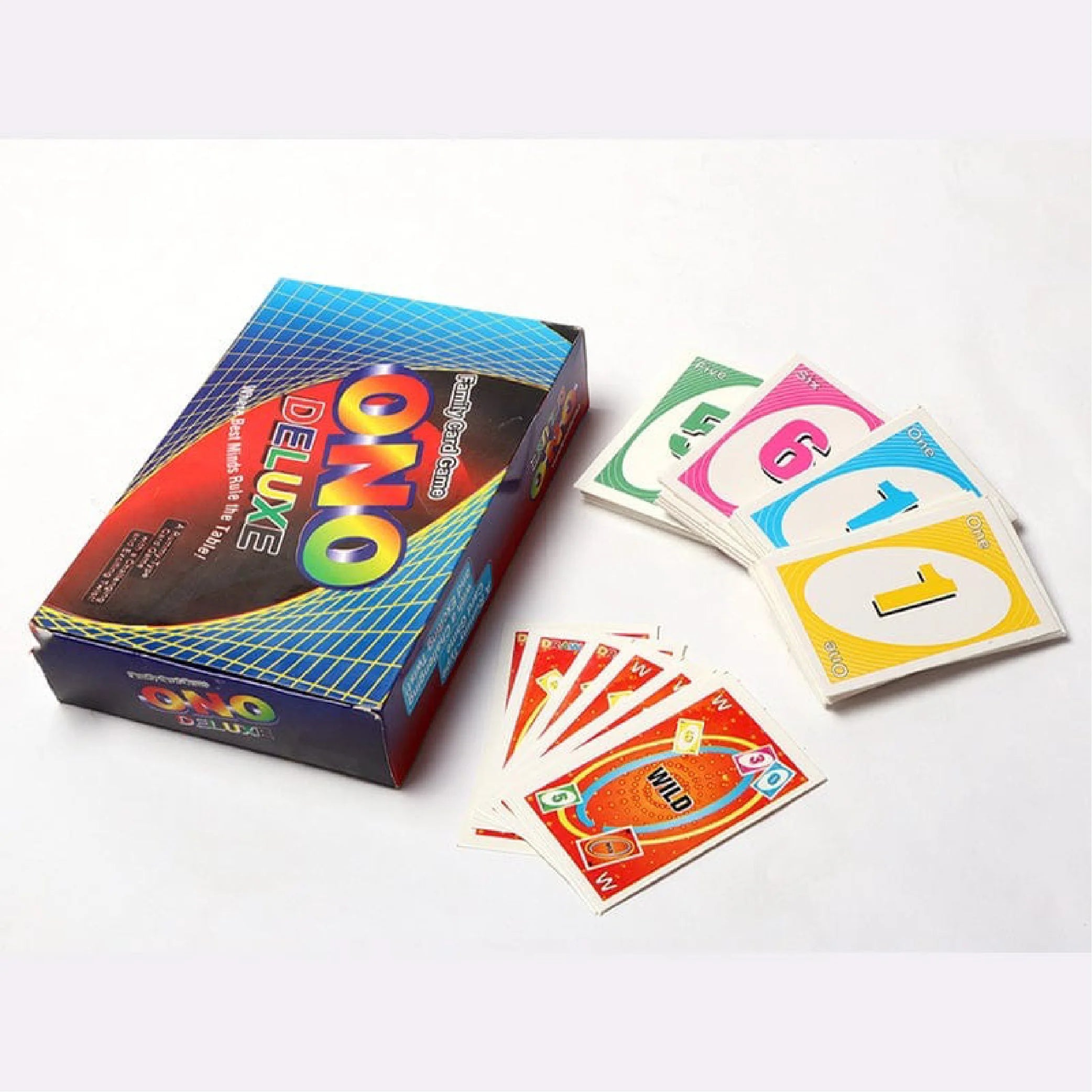 ONO Deluxe Blue Game Pack – Ultimate 108 Card Deck for Fun!