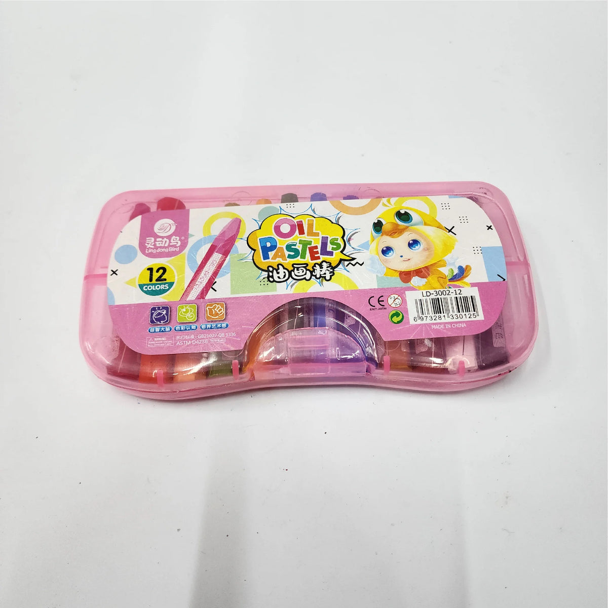 Oil Pastels 12-Colour Set – Smart Toys