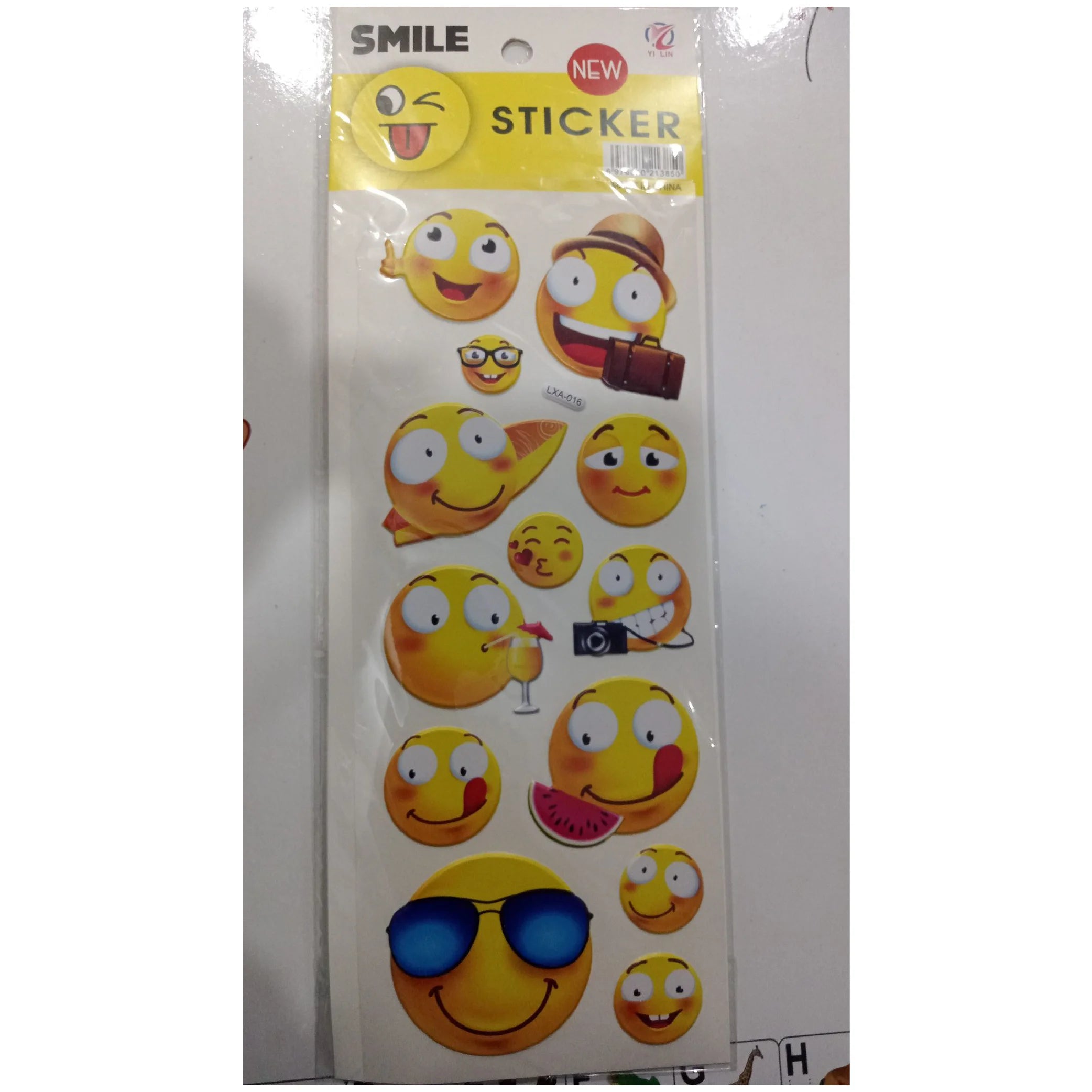 Smiley Smile Emoji Stickers – Fun Foam Décor for Kids!
