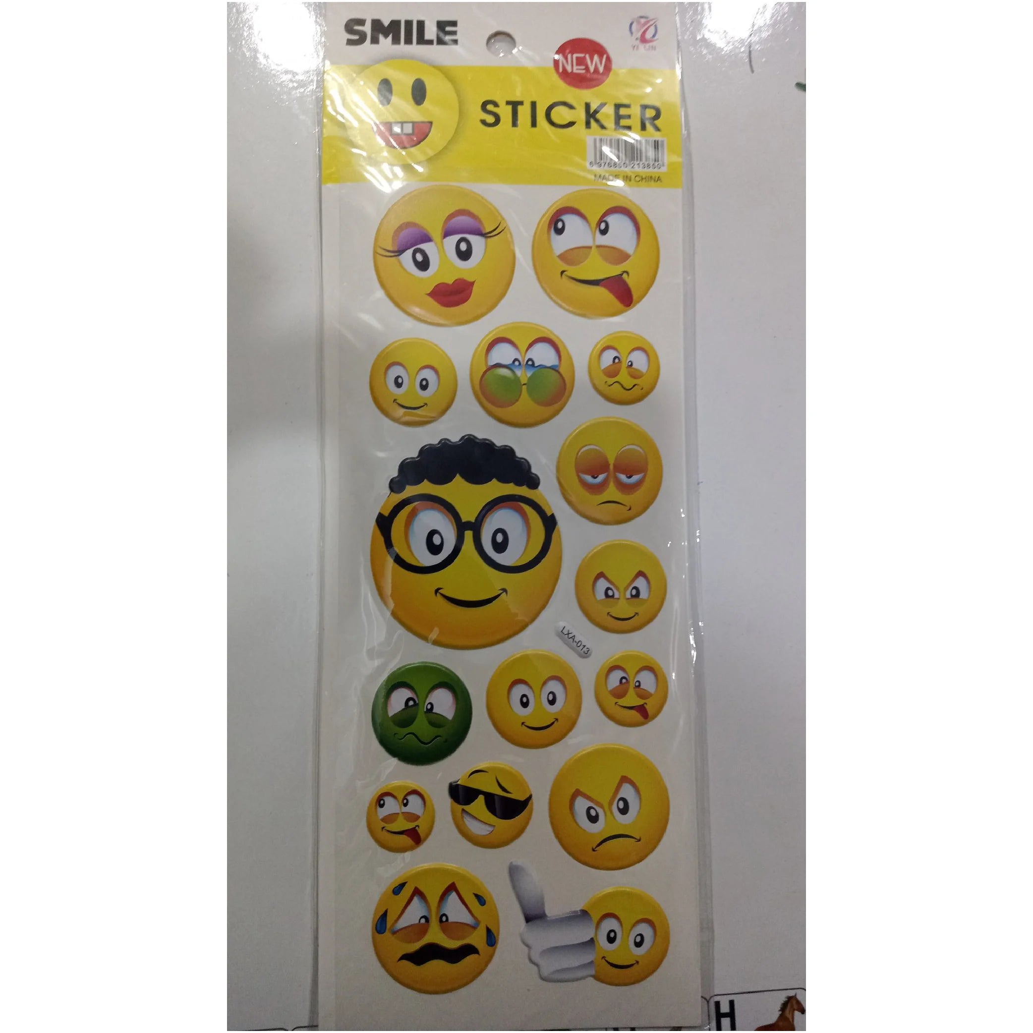 Smiley Smile Emoji Stickers – Fun Foam Décor for Kids!