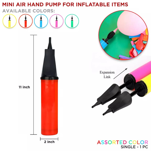 Portable Air Hand Pump – Ideal for Balloons, Beach Balls, and More