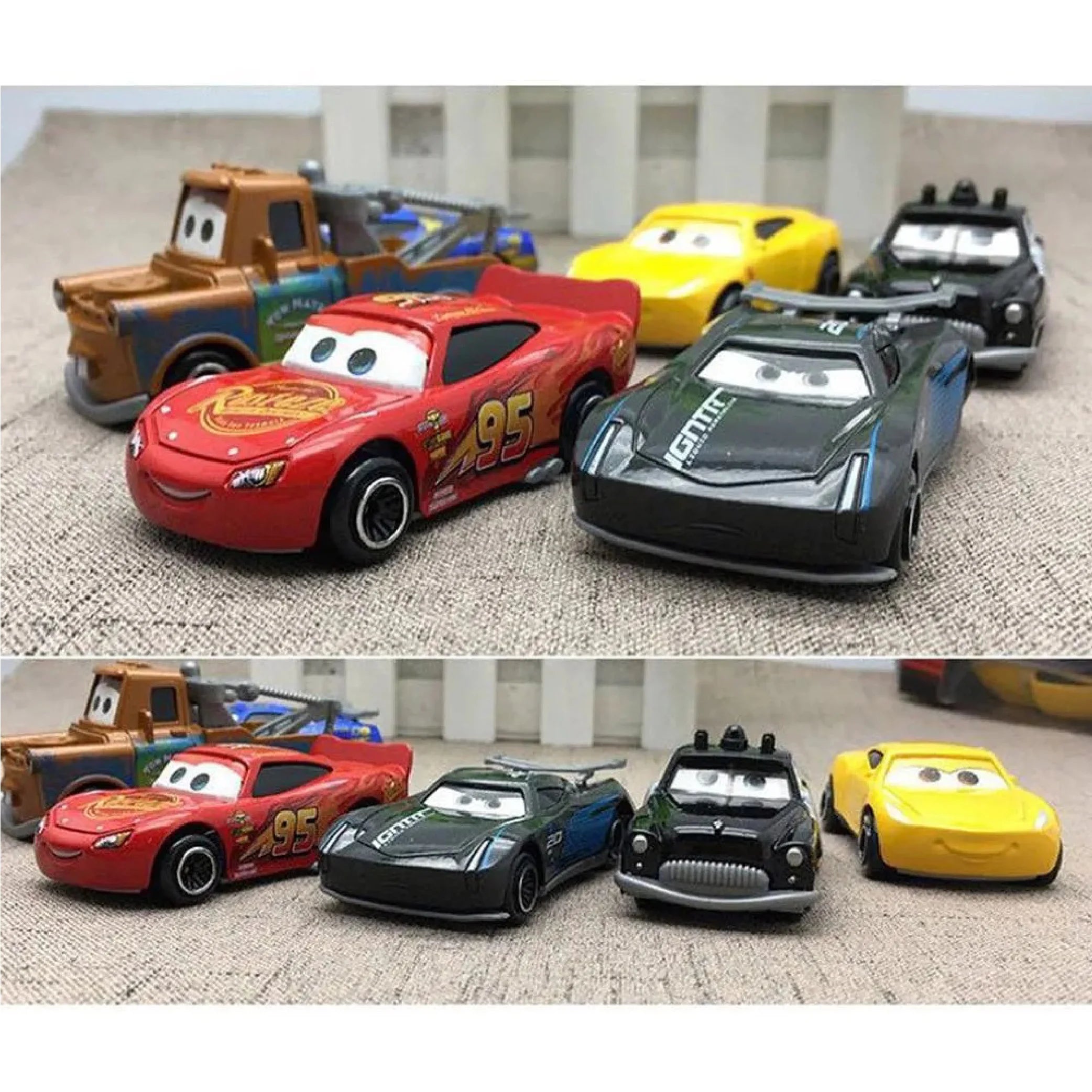 Pixar Cars McQueen Metal Model Car - Perfect Birthday Gift for Kids