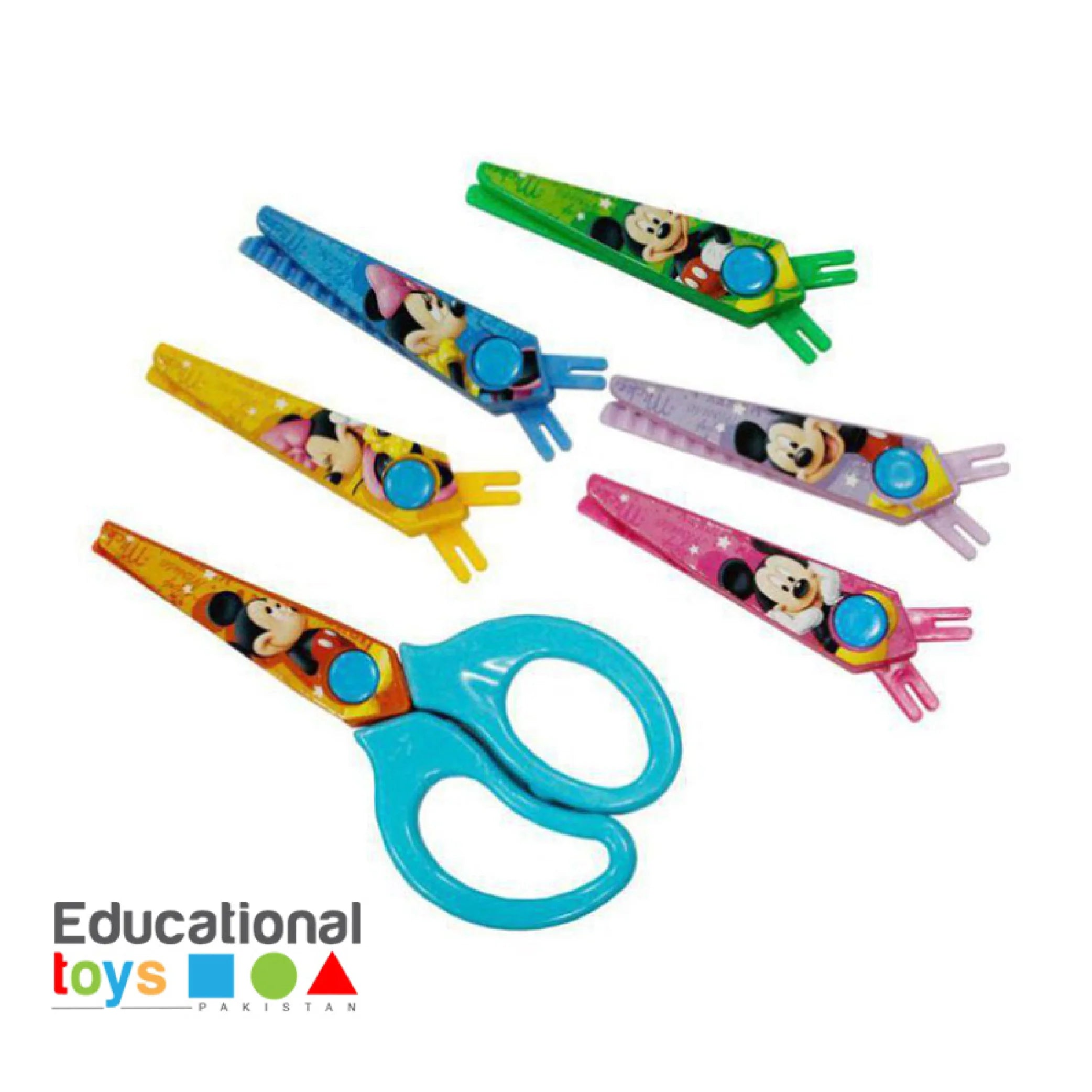 Versatile 6-in-1 Changeable Craft Scissors - Perfect for Creative Kids!