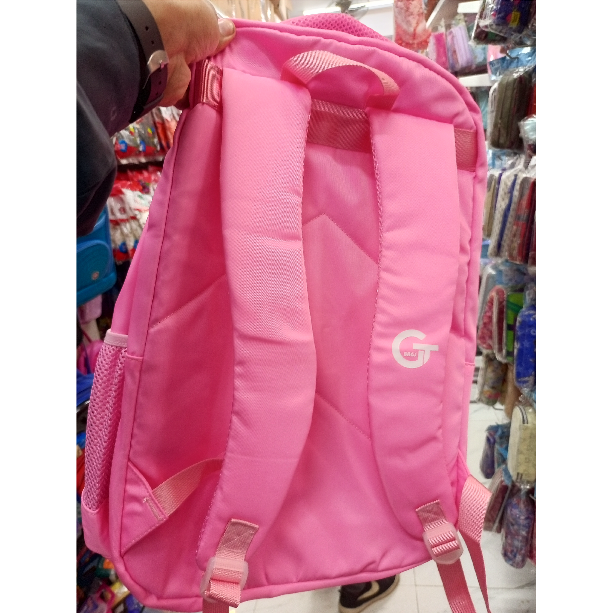 Pink School Backpack For Kids