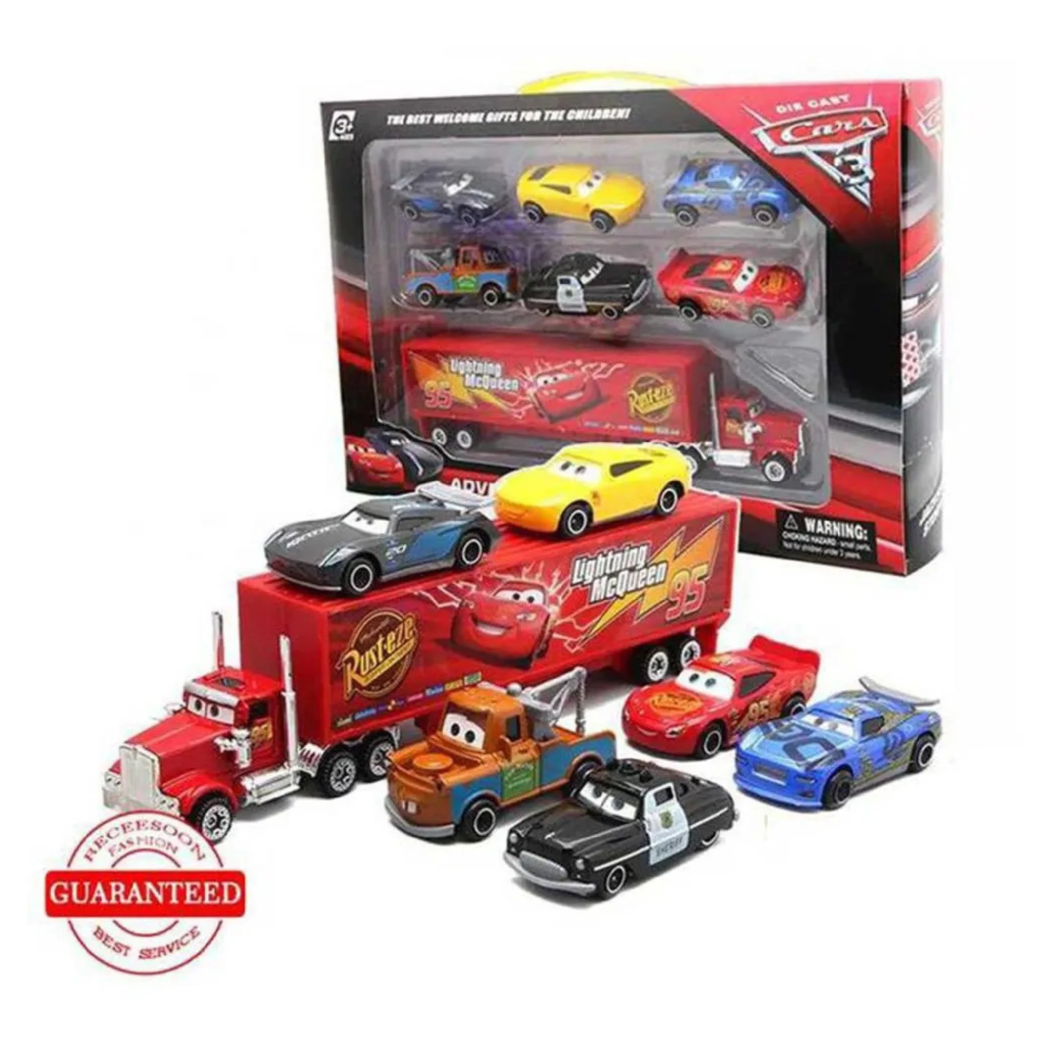Pixar Cars McQueen Metal Model Car - Perfect Birthday Gift for Kids