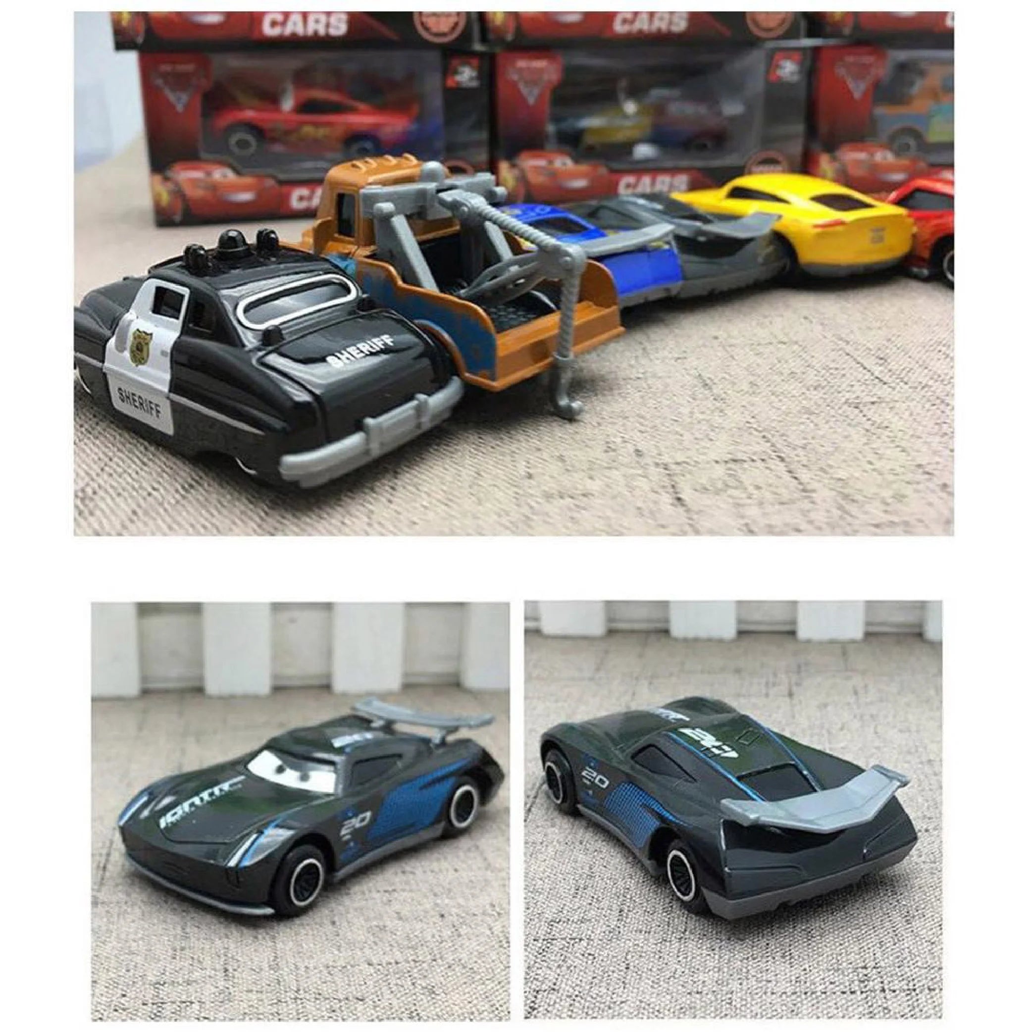 Pixar Cars McQueen Metal Model Car - Perfect Birthday Gift for Kids