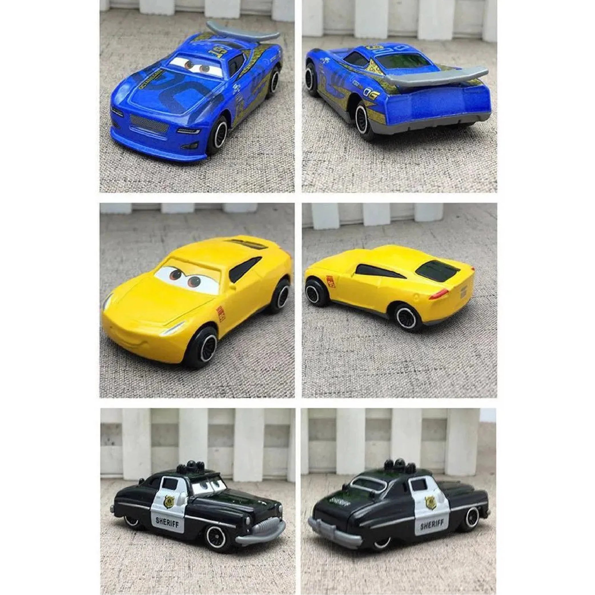 Pixar Cars McQueen Metal Model Car - Perfect Birthday Gift for Kids