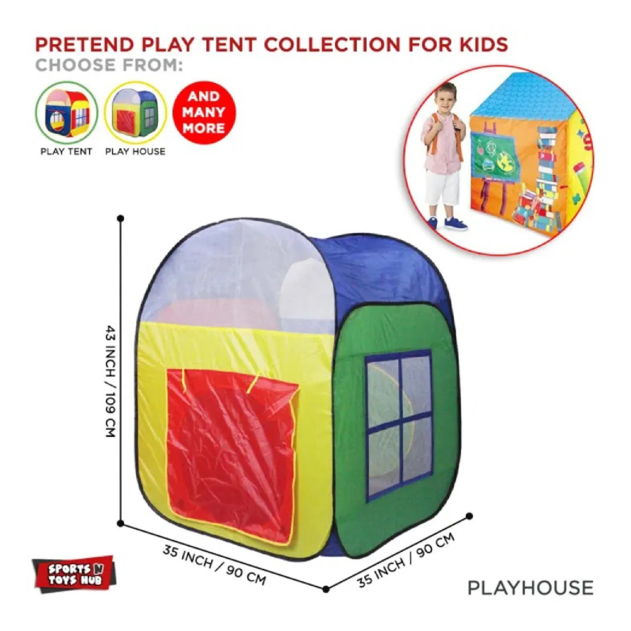 Popup Play Tent – Quick Setup & Fun Space for Kids and Pets!