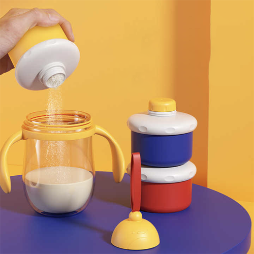 Mini 3-in-1 Baby Formula and Snack Dispenser