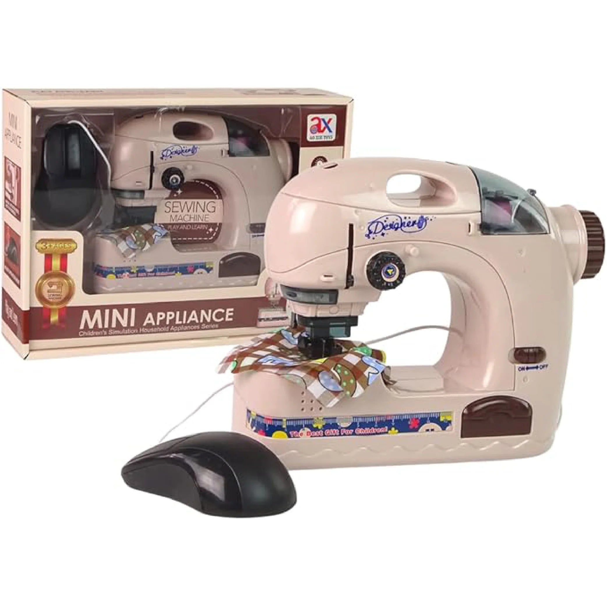 Premium Realistic Mini Sewing Machine for Kids – Perfect for Creative Play!