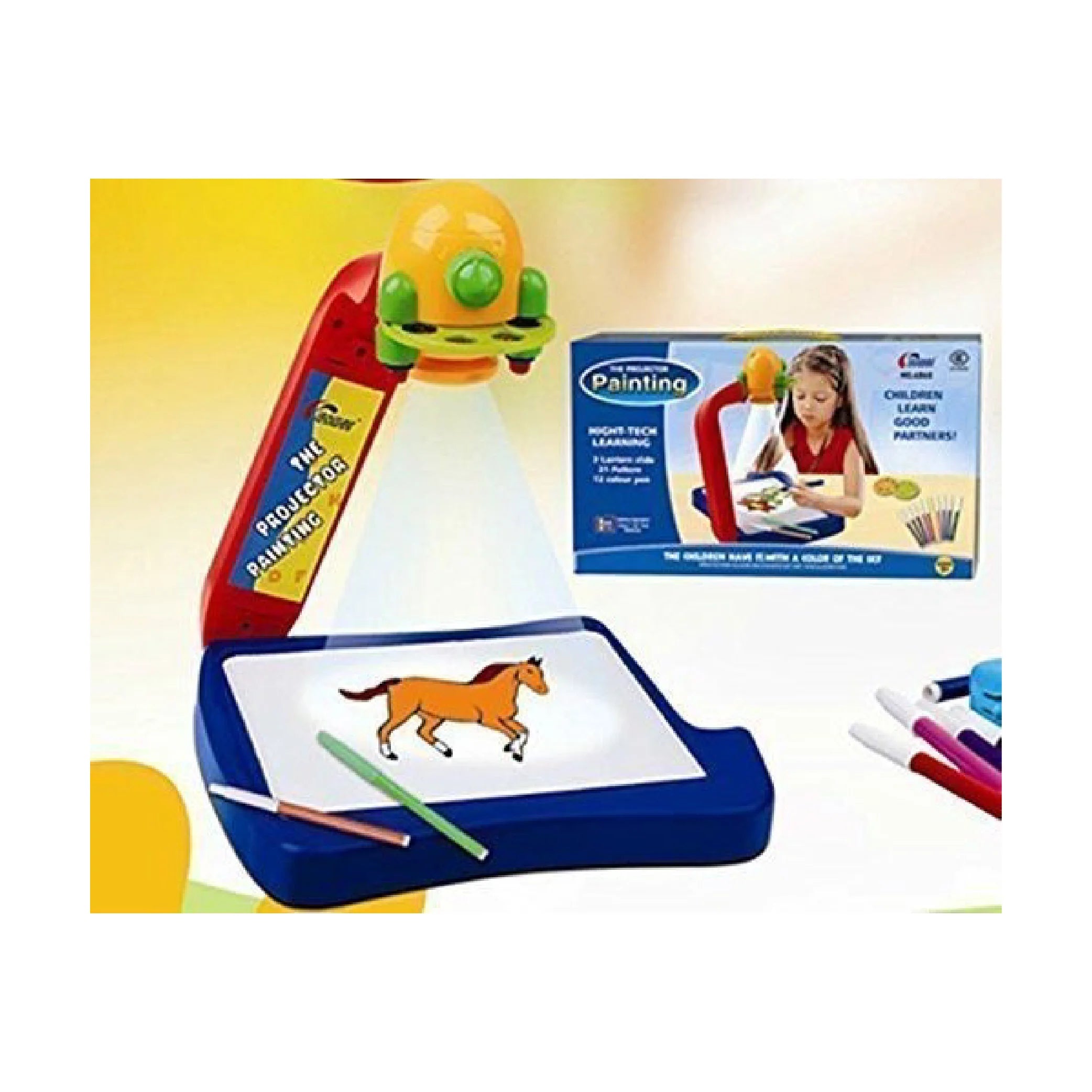 Projector Painting and Drawing Table Set – Creative 3-in-1 Art Toy