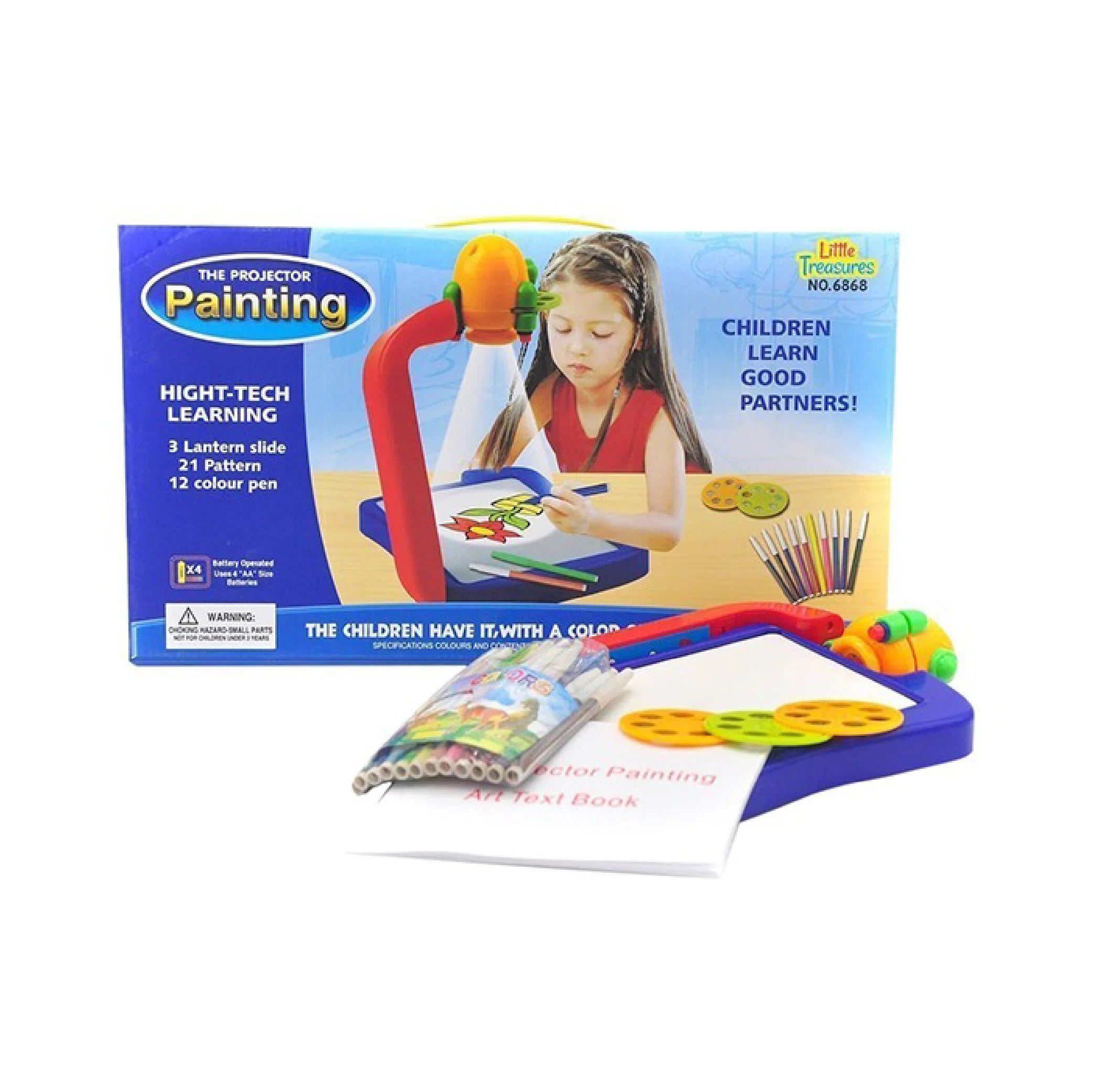 Projector Painting and Drawing Table Set – Creative 3-in-1 Art Toy