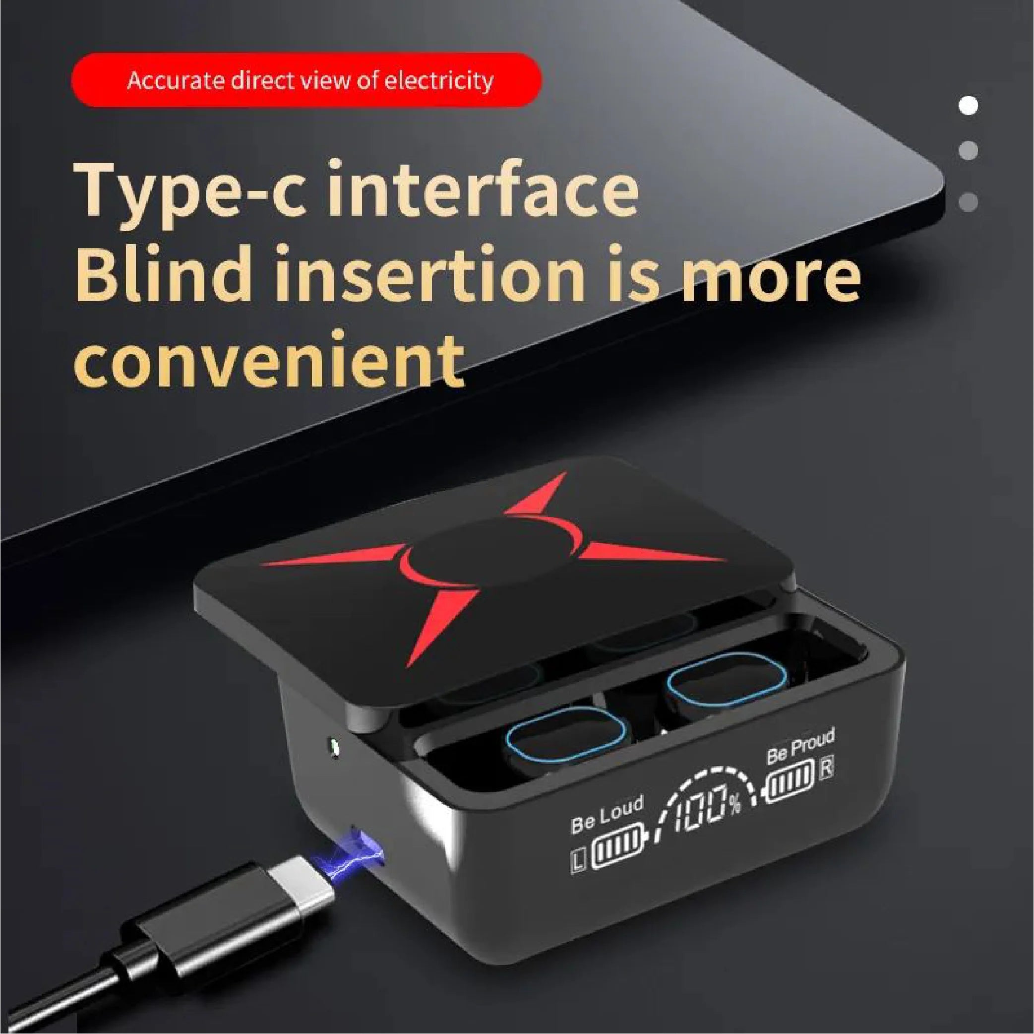 R19 Pro TWS Wireless Bluetooth Earbuds