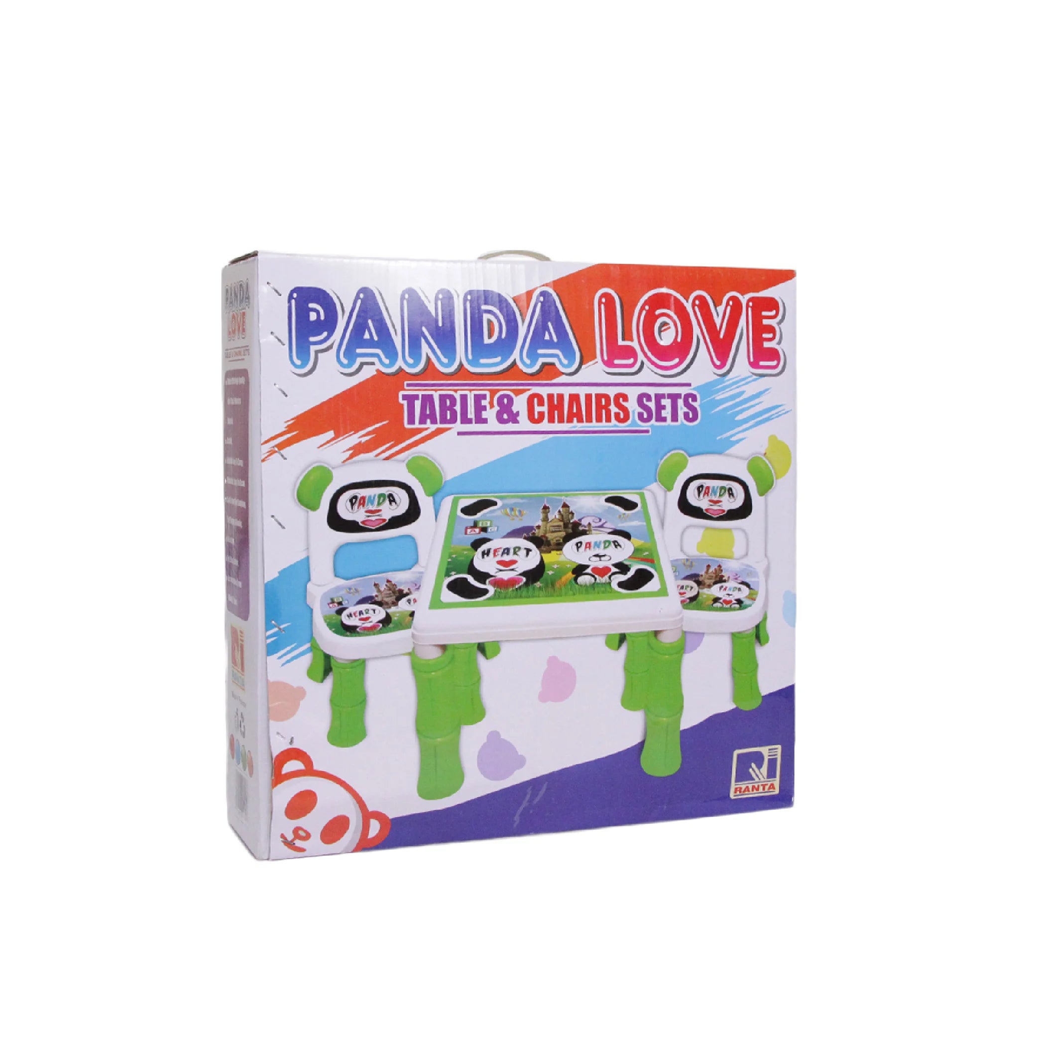 Ranta Kung Fu Panda Kids Table and Chairs Set
