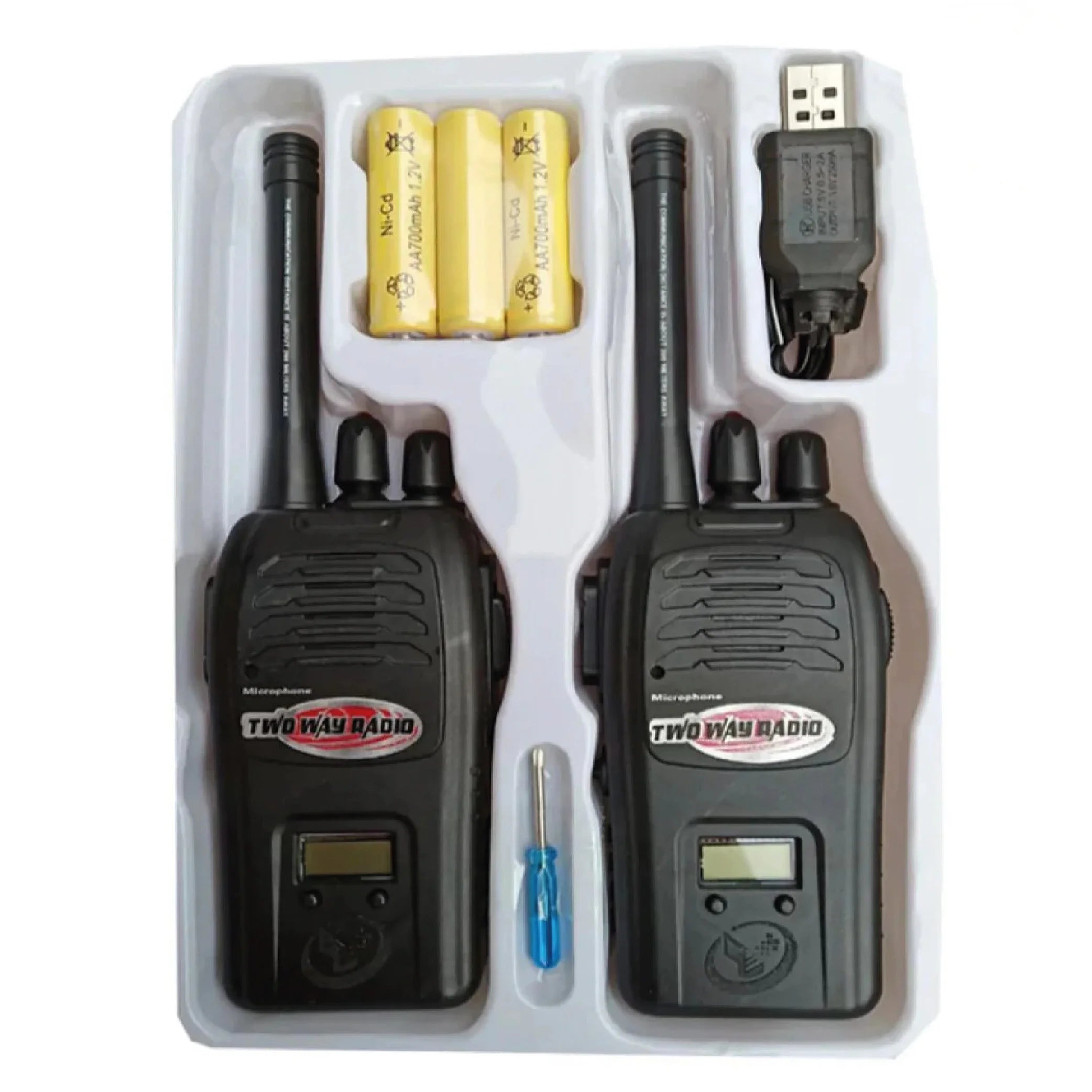 Rechargeable Walkie Talkies for Kids – 200m Range & Clear Sound