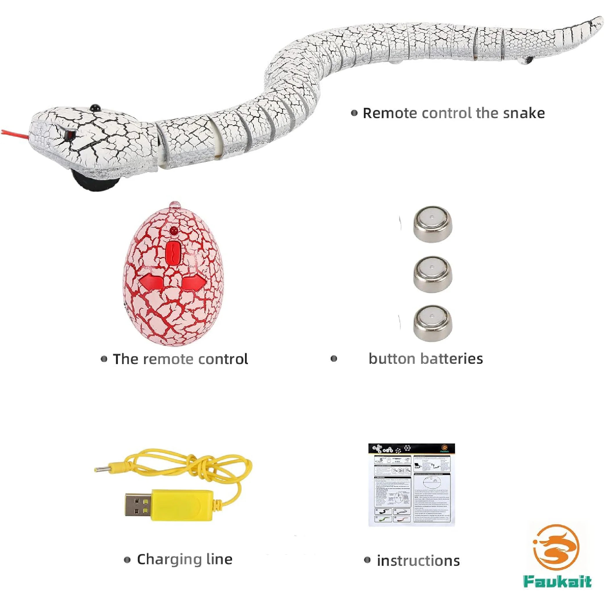 Remote Control Snake Rattlesnake Toy – Fun & Spooky!