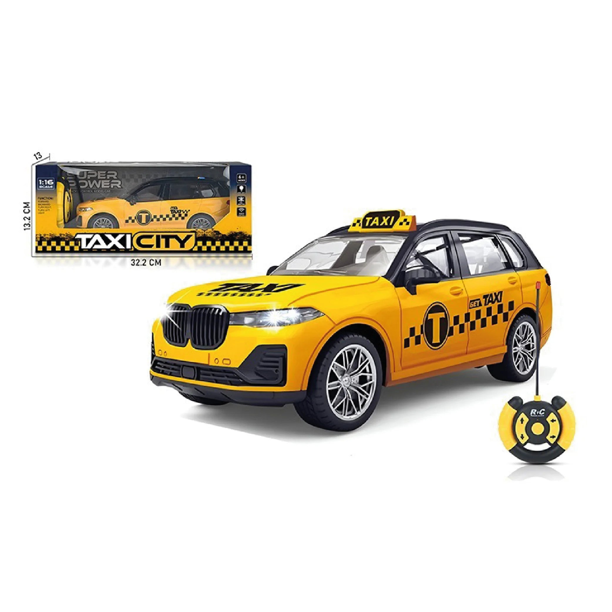 Remote Control Taxi Car Toy for Kids