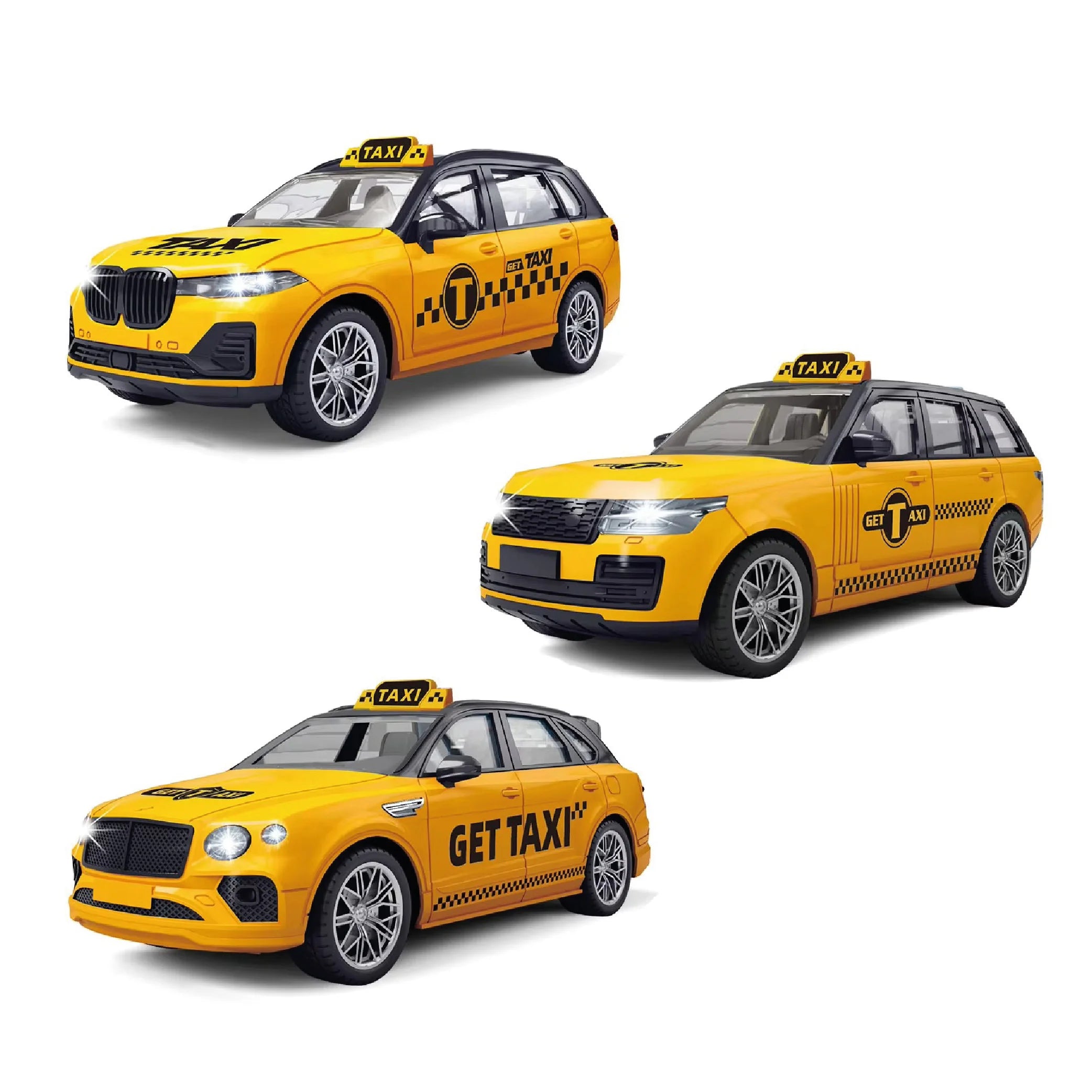 Remote Control Taxi Car Toy for Kids