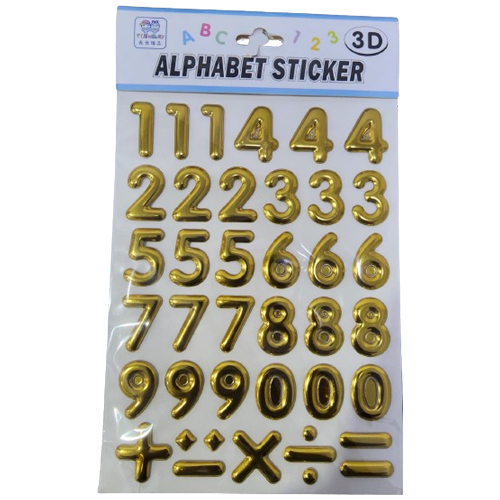 Reusable Alphabet and Number Stickers for Kids - Educational Learning Toy