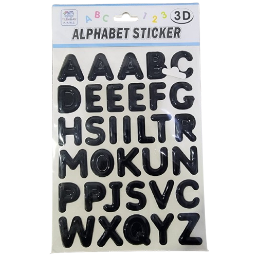 Reusable Alphabet and Number Stickers for Kids - Educational Learning Toy