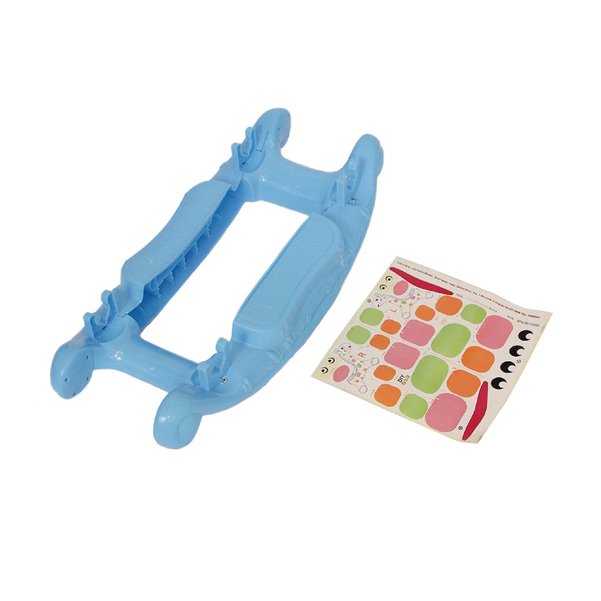 2-in-1 Rocking Ride-On Giraffe with Melody, Music & Lights