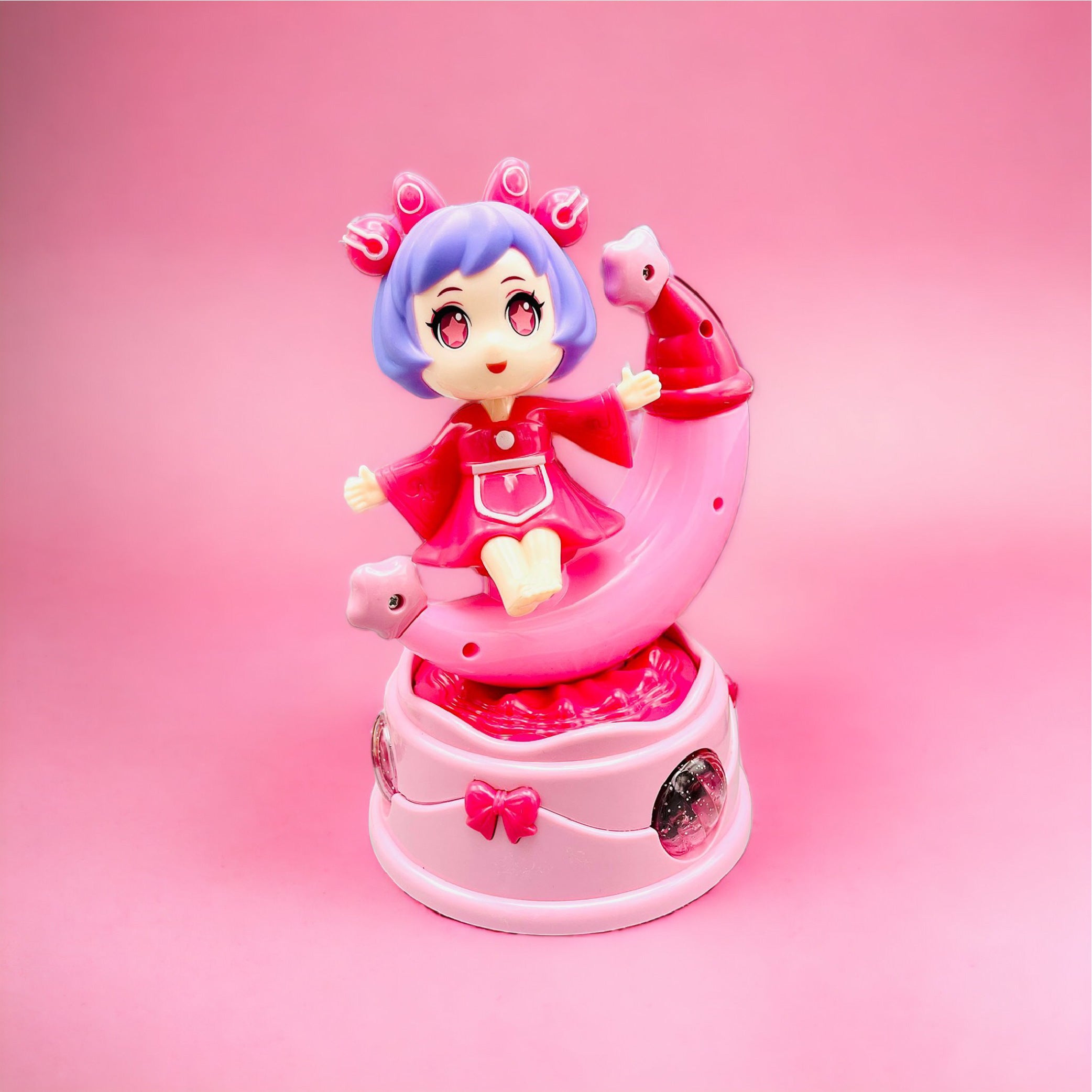 Rotate Moon Doll with Lights and Music - Rotating Moon Toy