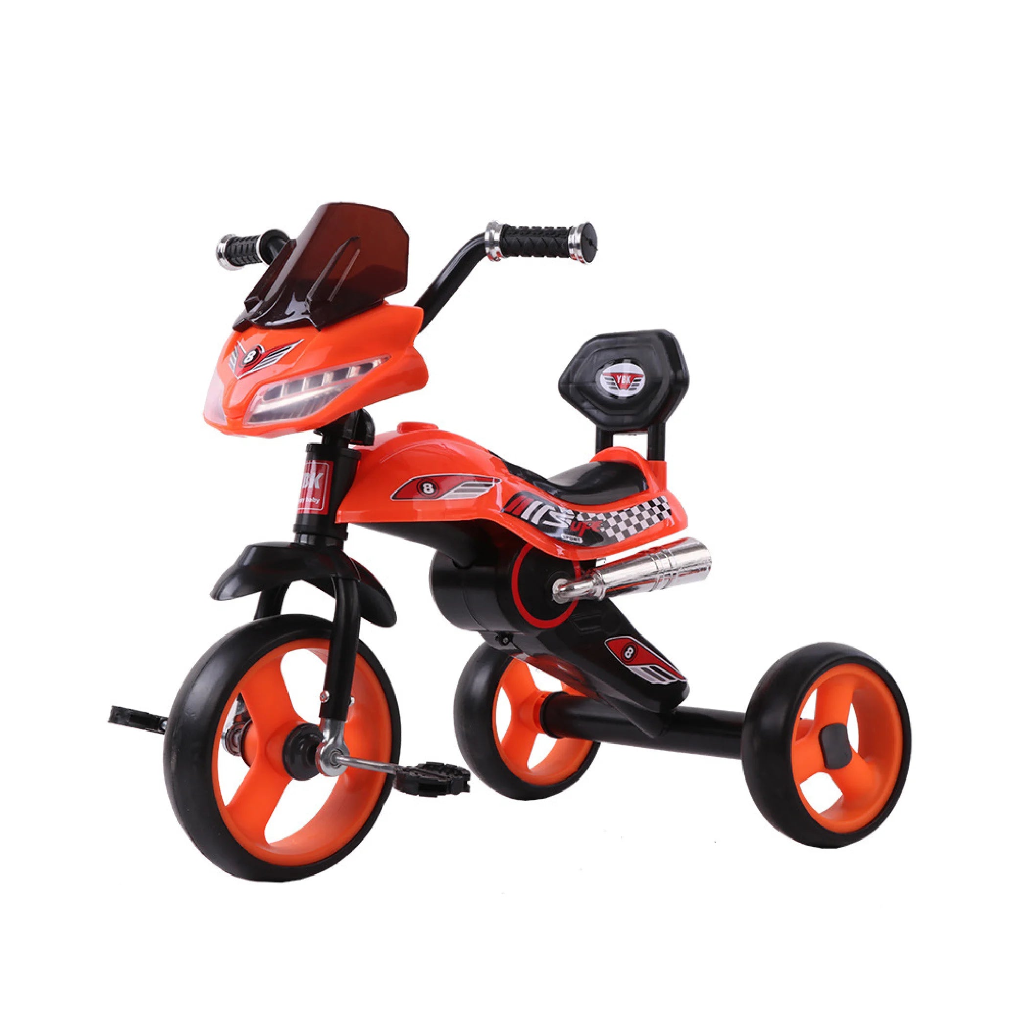 Kids Tricycle with Rubber Wheels: Durable and Stylish Fun!