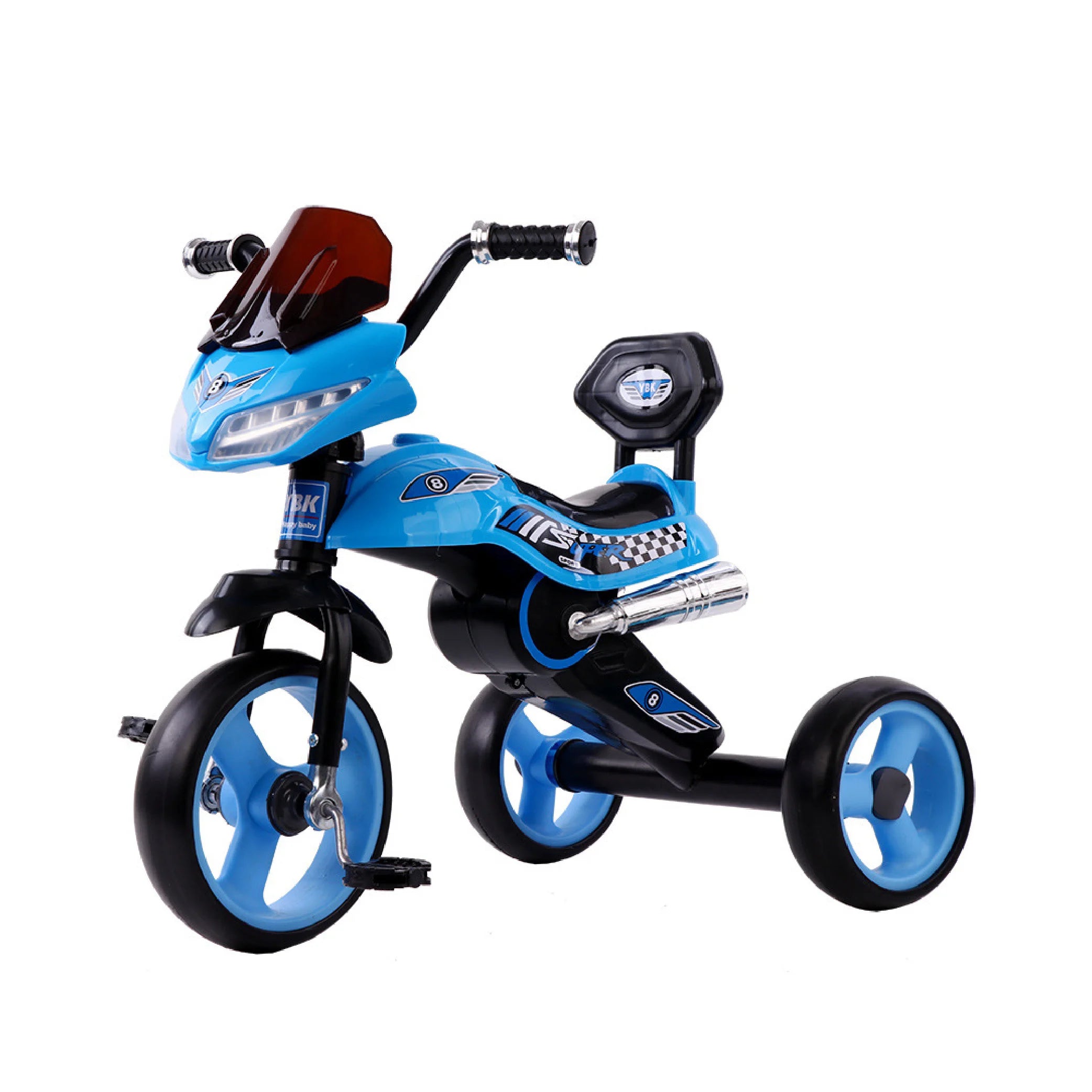 Kids Tricycle with Rubber Wheels: Durable and Stylish Fun!